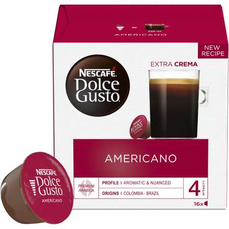 Кофе в капсулах Nescafe Dolce Gusto Americano 16 капсул