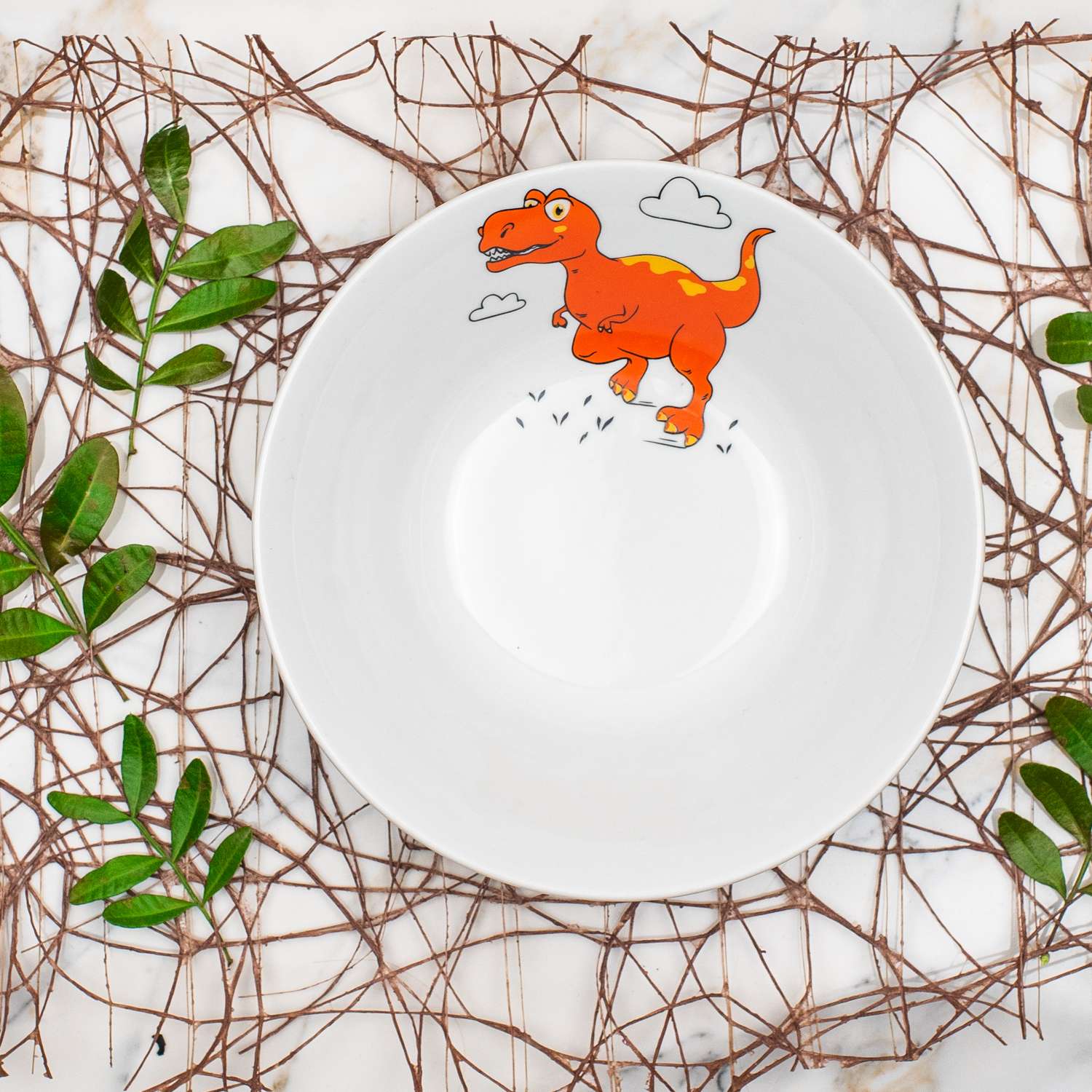 Набор посуды Salad Динозавр Тиранозавр - фото 5