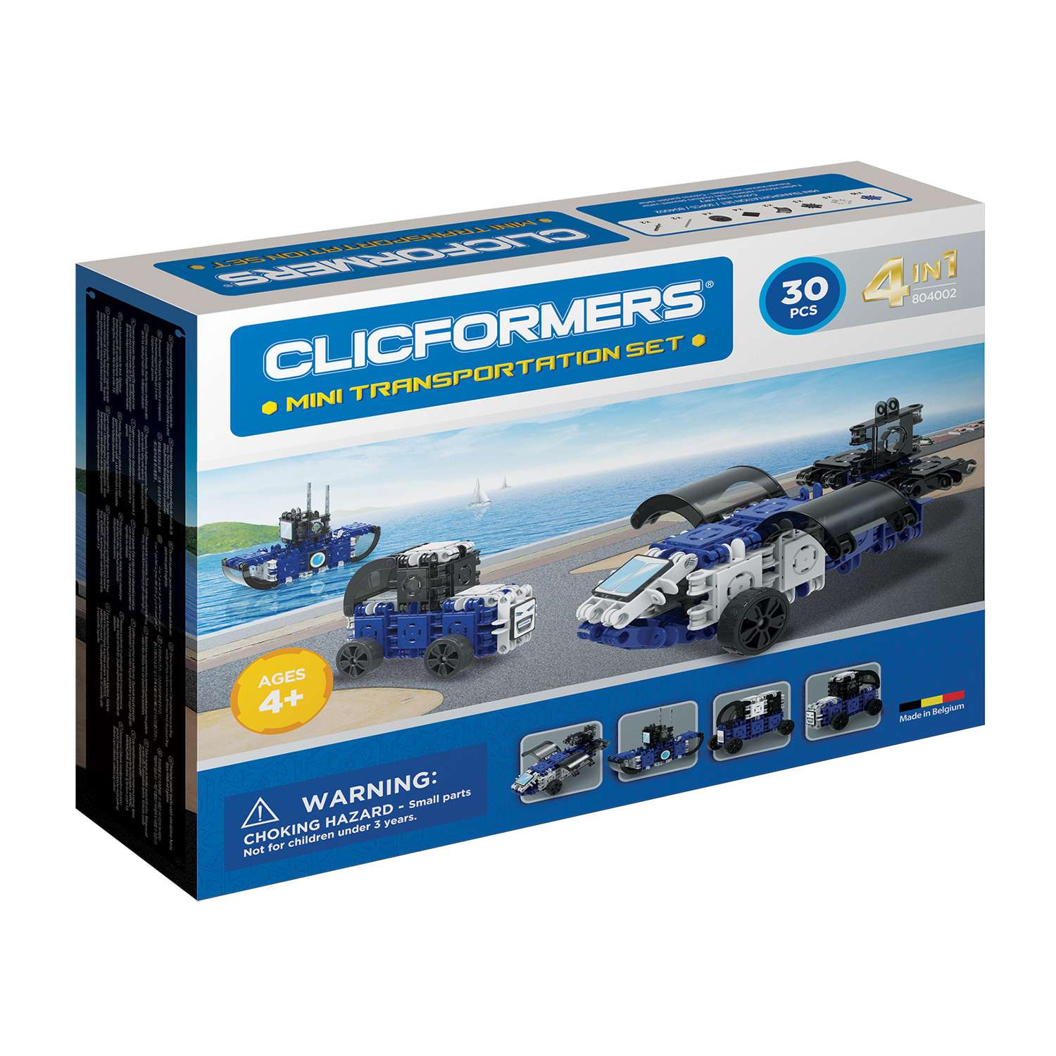 Конструктор Clicformers mini Transportation Set 30 804002 - фото 1