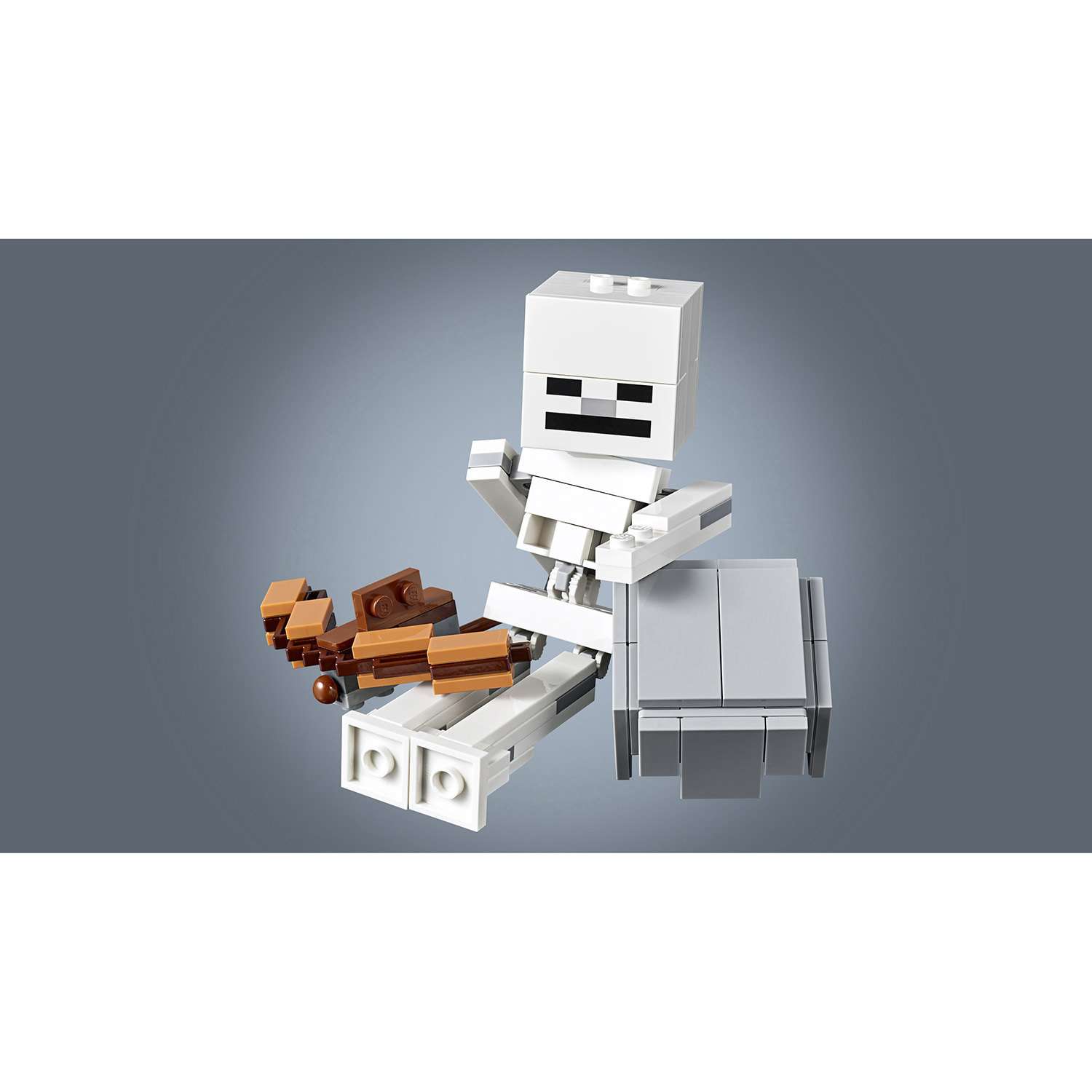 Конструктор LEGO Minecraft Большие фигурки Minecraft Скелет с кубом магмы 21150 - фото 9