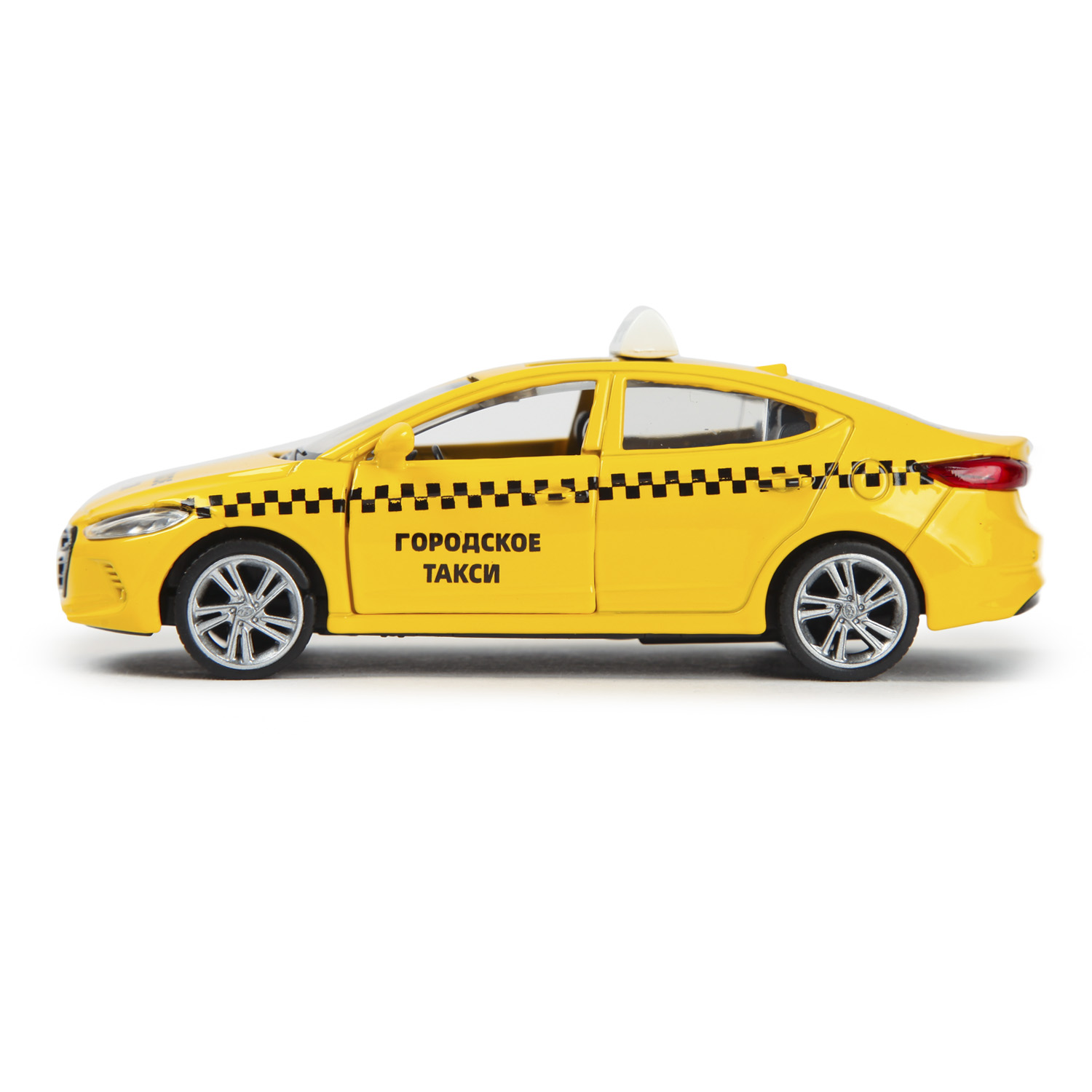 Машина MSZ 1:40 Elantra Taxi Желтая 67372 купить по цене 399 ₽ в  интернет-магазине Детский мир