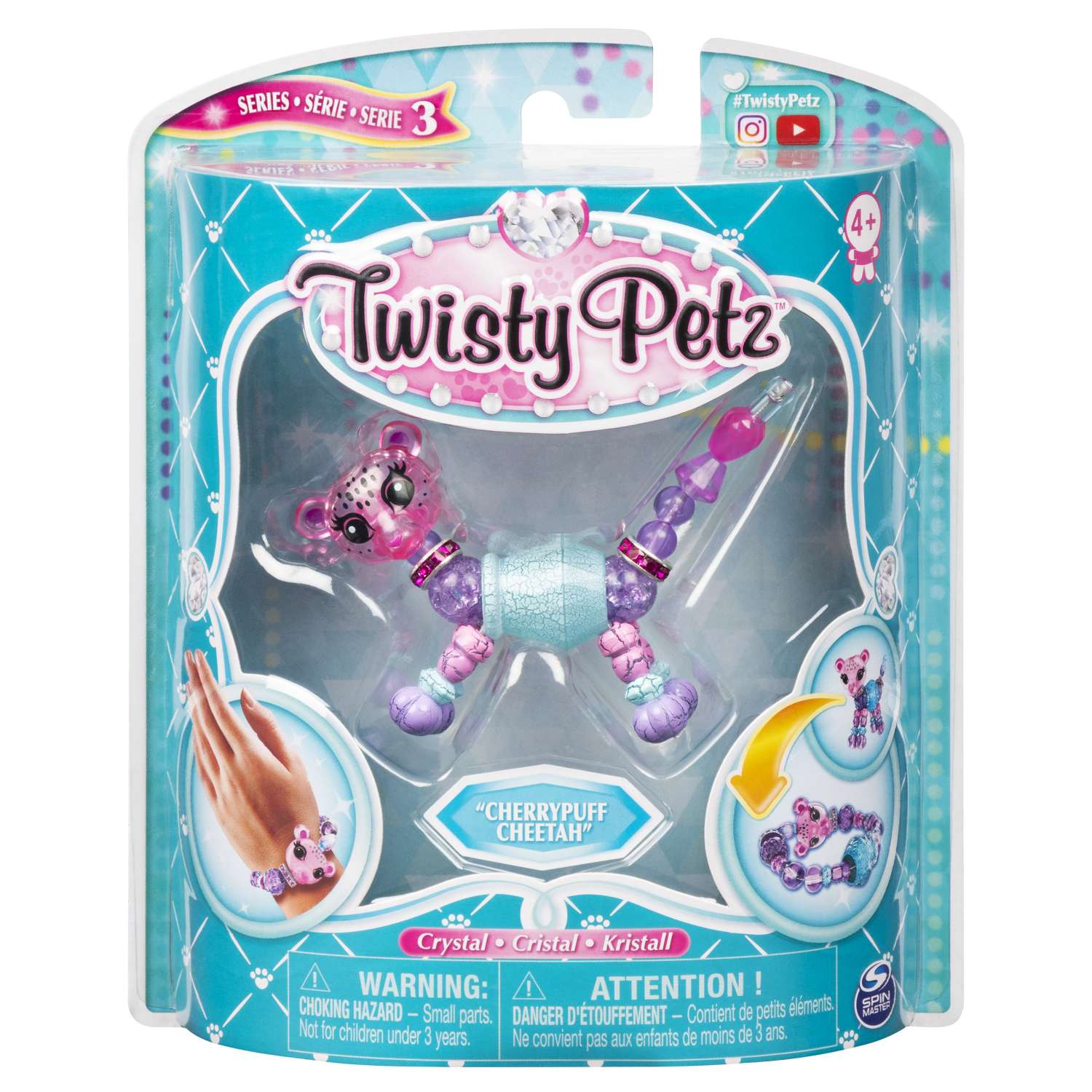 Набор Twisty Petz Фигурка-трансформер для создания браслетов Cherrypuff Cheet 6044770/20116680 - фото 1