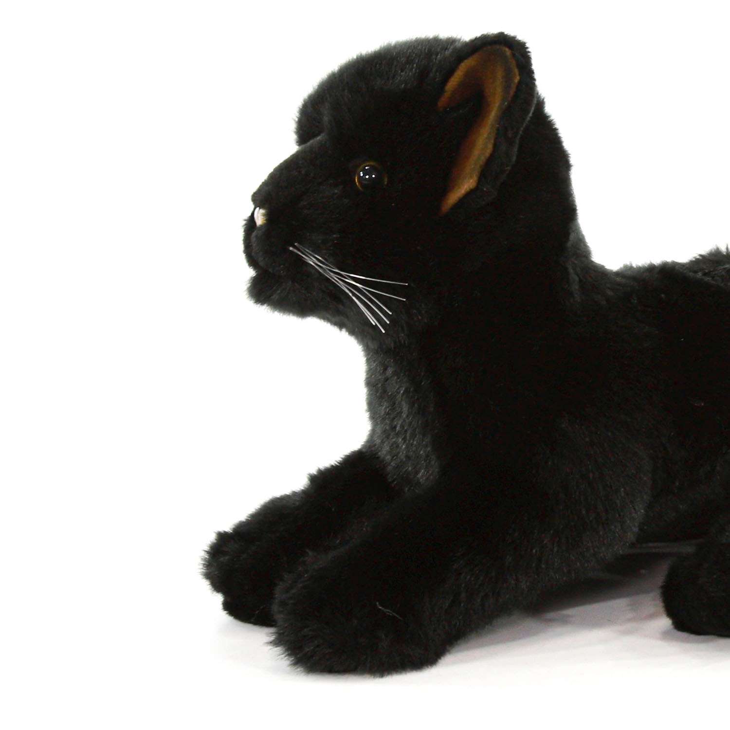 Реалистичная мягкая игрушка Hansa Детеныш черной пантеры 26 см - фото 10