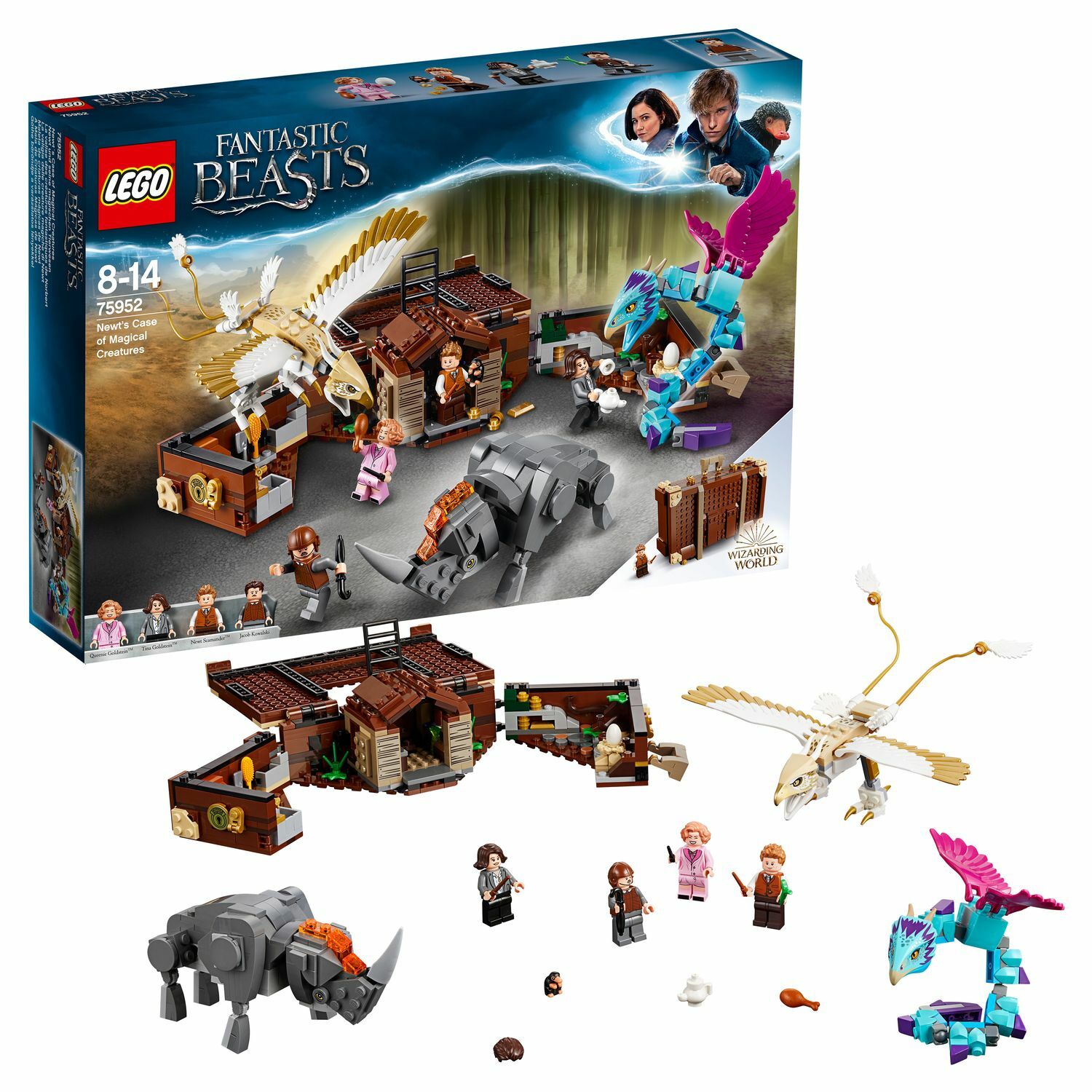 Конструктор LEGO Harry Potter Чемодан Ньюта Саламандера 75952 - фото 1