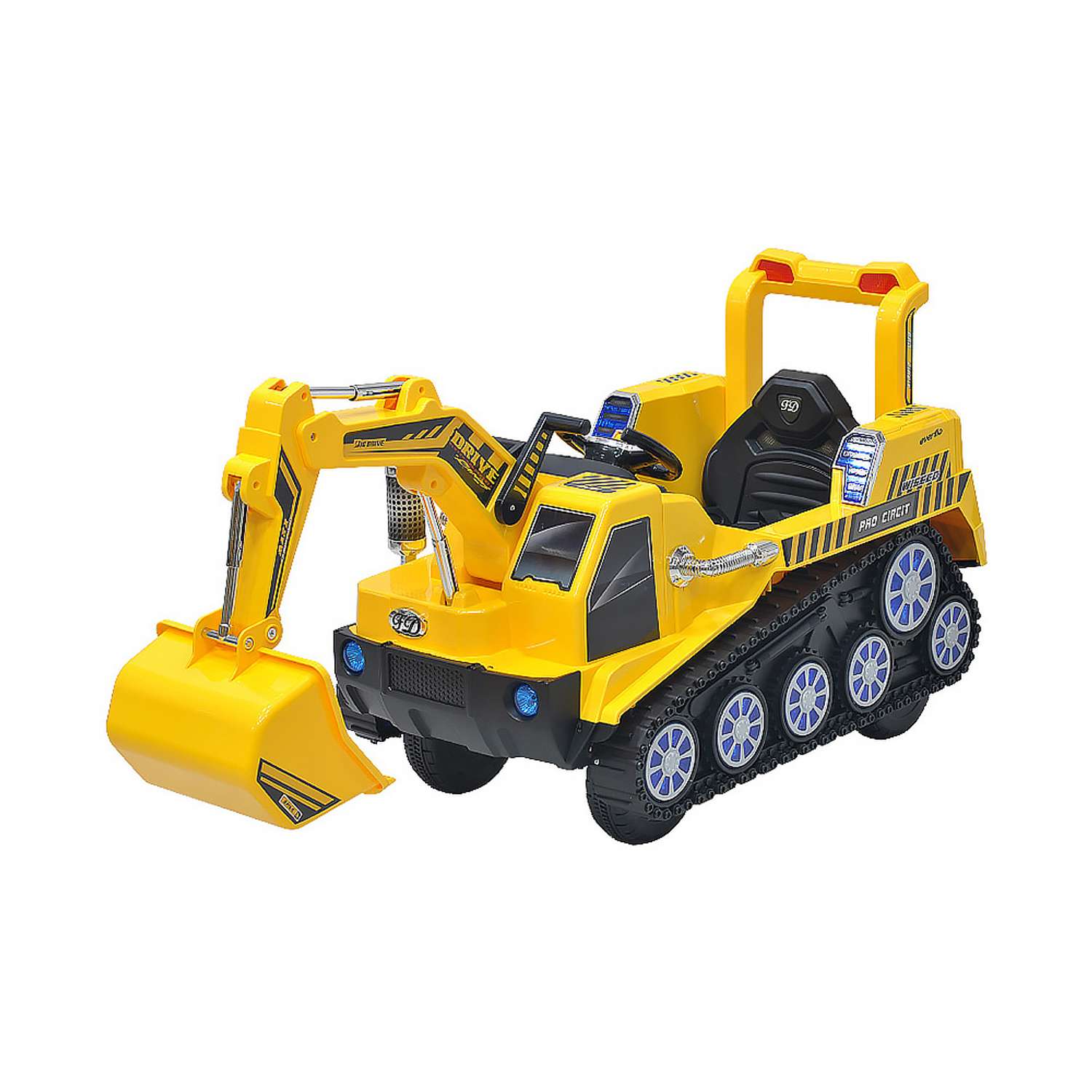 Аккумуляторная детская машина EVERFLO Crawler loader ЕА2811 - фото 1