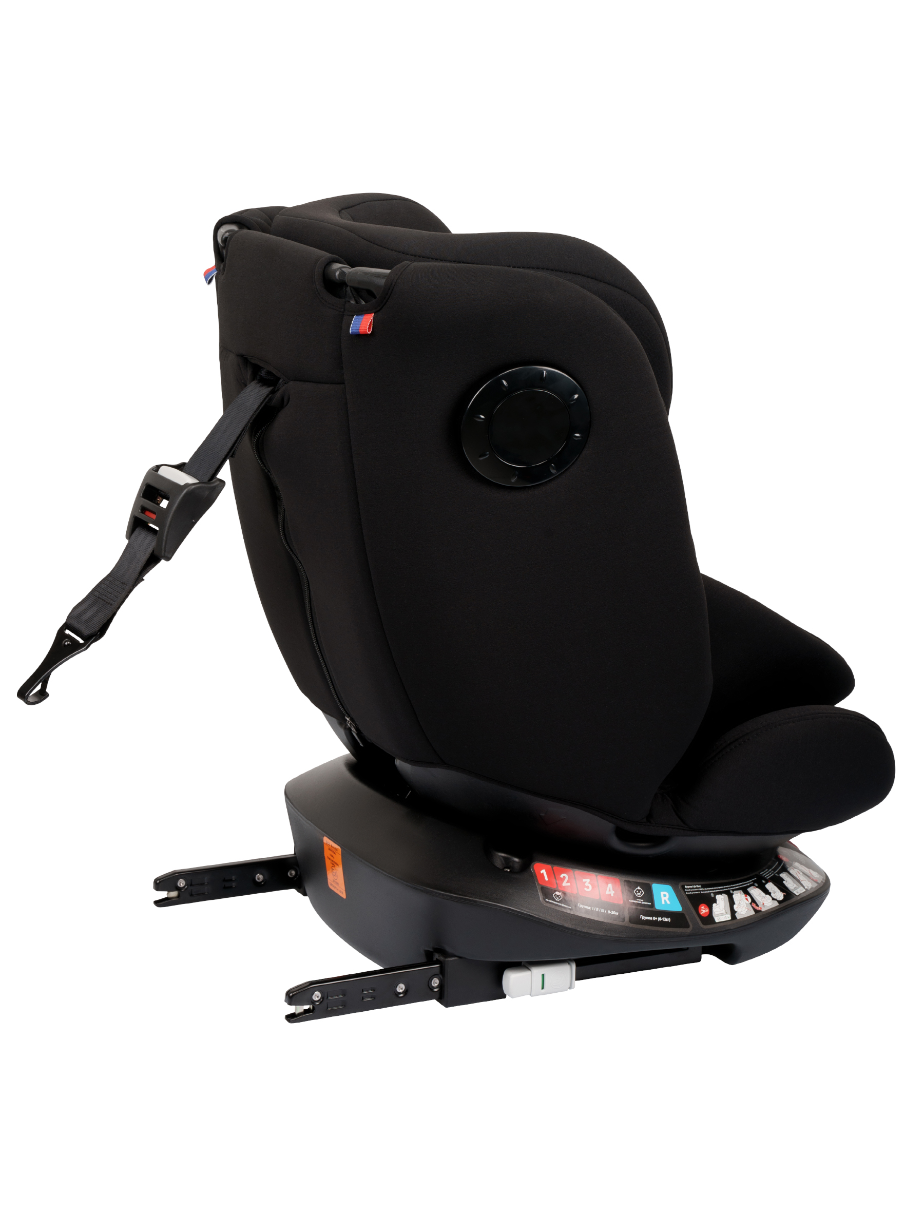 Автокресло JOVOLA Prime Isofix черный Isofix 0+/1/2/3 (0-36 кг) - фото 16