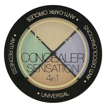Набор консилеров EVELINE Concealer sensation 4 в 1