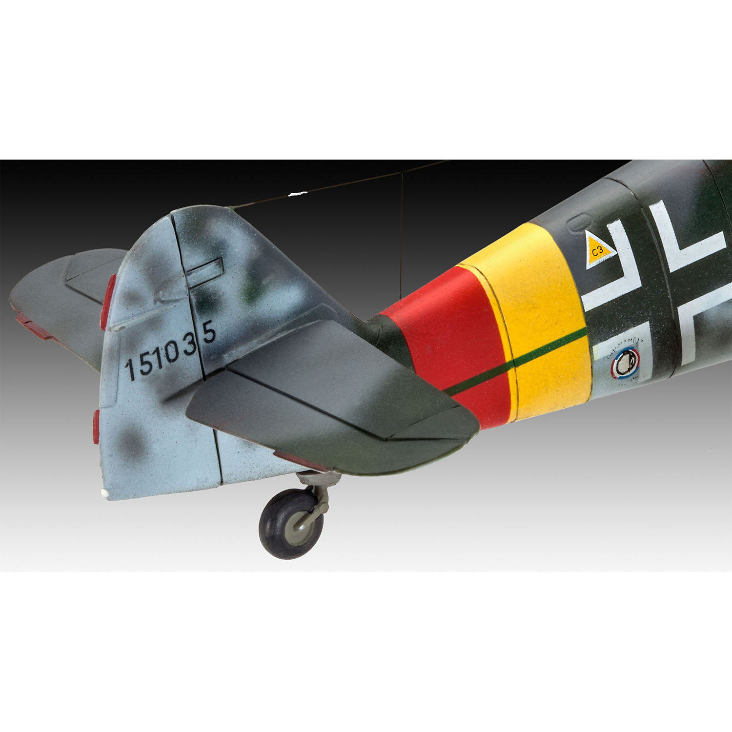 Модель для склейки Revell Истребитель Мессершмитт Bf109 G-10 03958 - фото 8