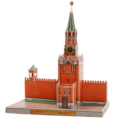 Сборная модель Умная бумага Города в миниатюре Спасская башня 487