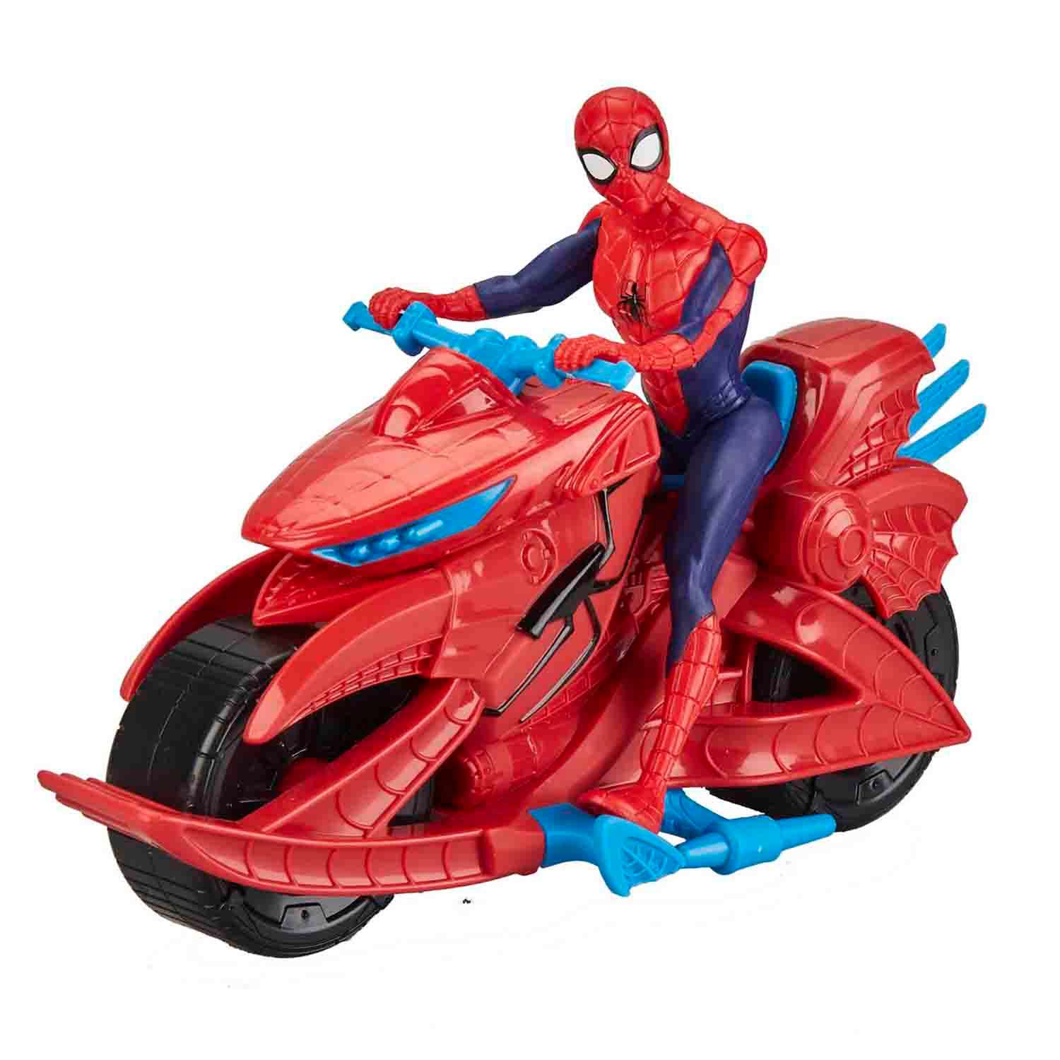 Фигурка Человек-Паук (Spider-man) Человек-паук с транспортом E3368EU4 - фото 1