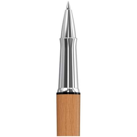 Ручка гелевая подарочная Berlingo Nature черная 0.5 мм дуб
