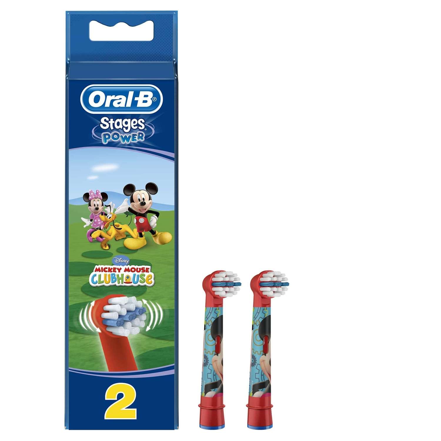 Насадки Oral-B для электрических зубных щеток детские EB10 2шт - фото 5