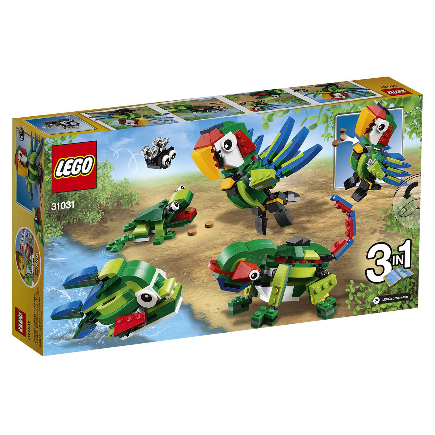 Конструктор LEGO Creator Животные джунглей (31031) - фото 3