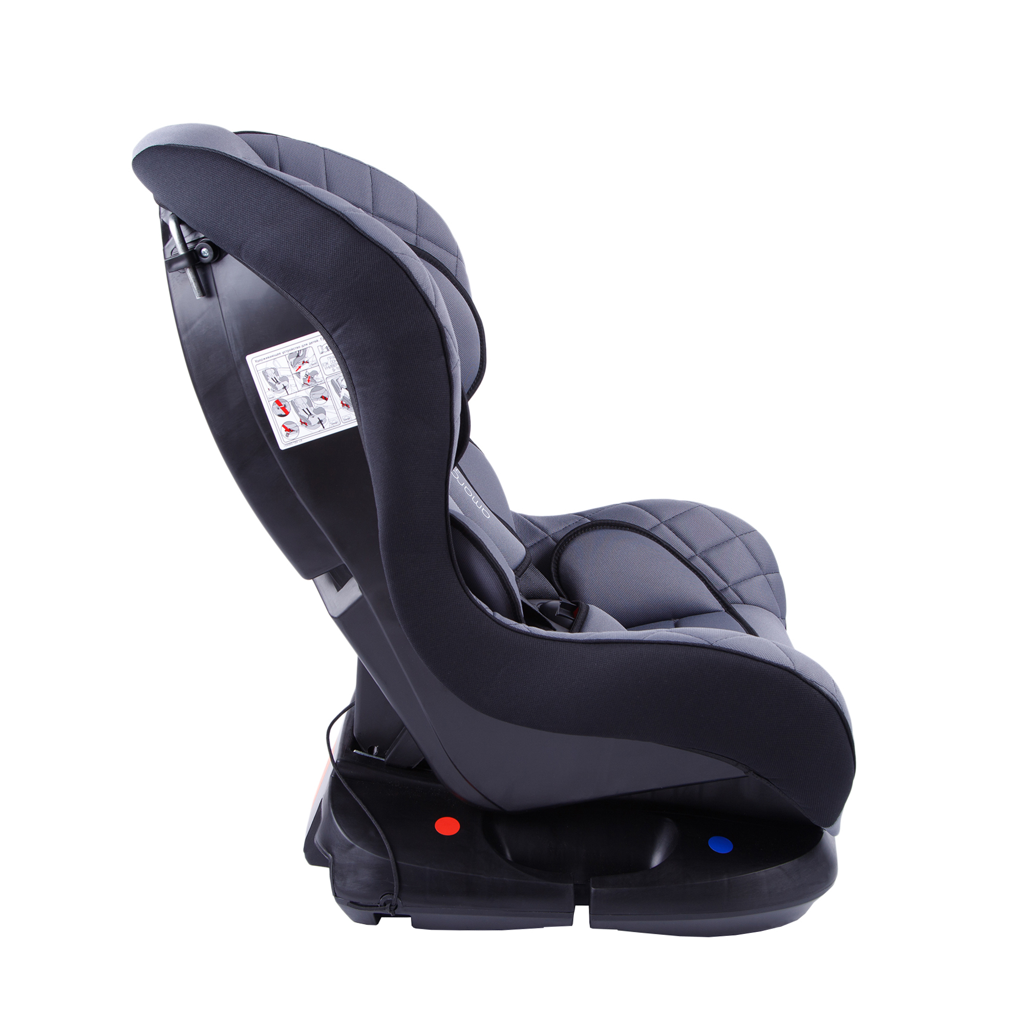 Автокресло Amarobaby Safety 0+/I Серый-Чёрный - фото 11