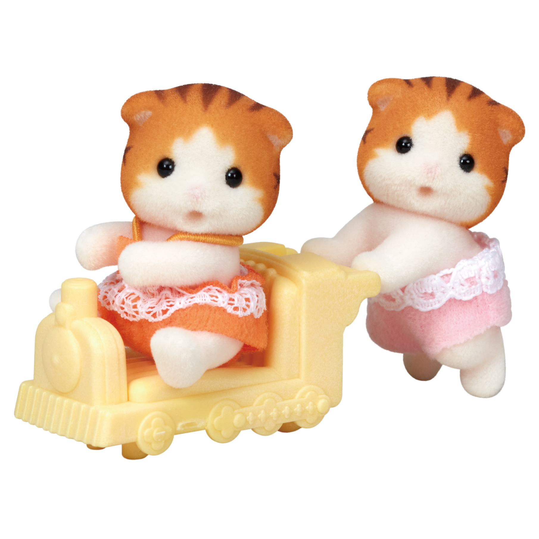 Набор Sylvanian Families Рыженькие котята-двойняшки 5423 купить по цене 549  ₽ в интернет-магазине Детский мир