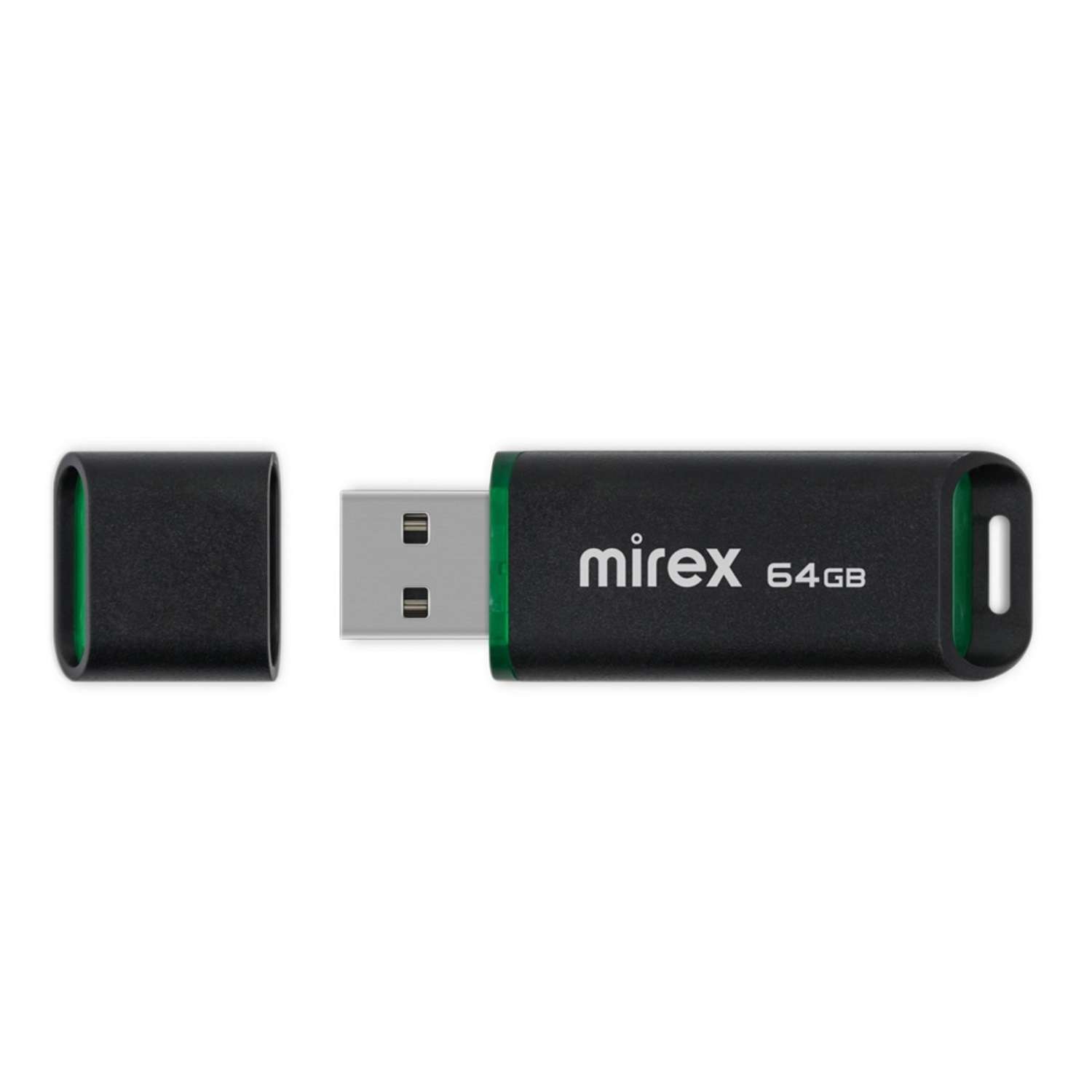 Флешка Mirex Spacer 64 Гб USB2.0 чт до 25 Мб/с зап до 15 Мб/с Чёрная 10204221 - фото 4