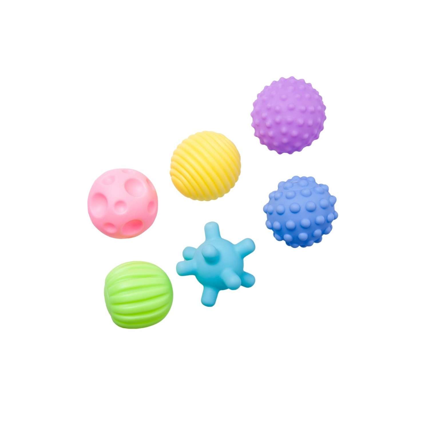 Игрушки для ванной Turbosky Лёлик Тактильные мячики Тактики - фото 2