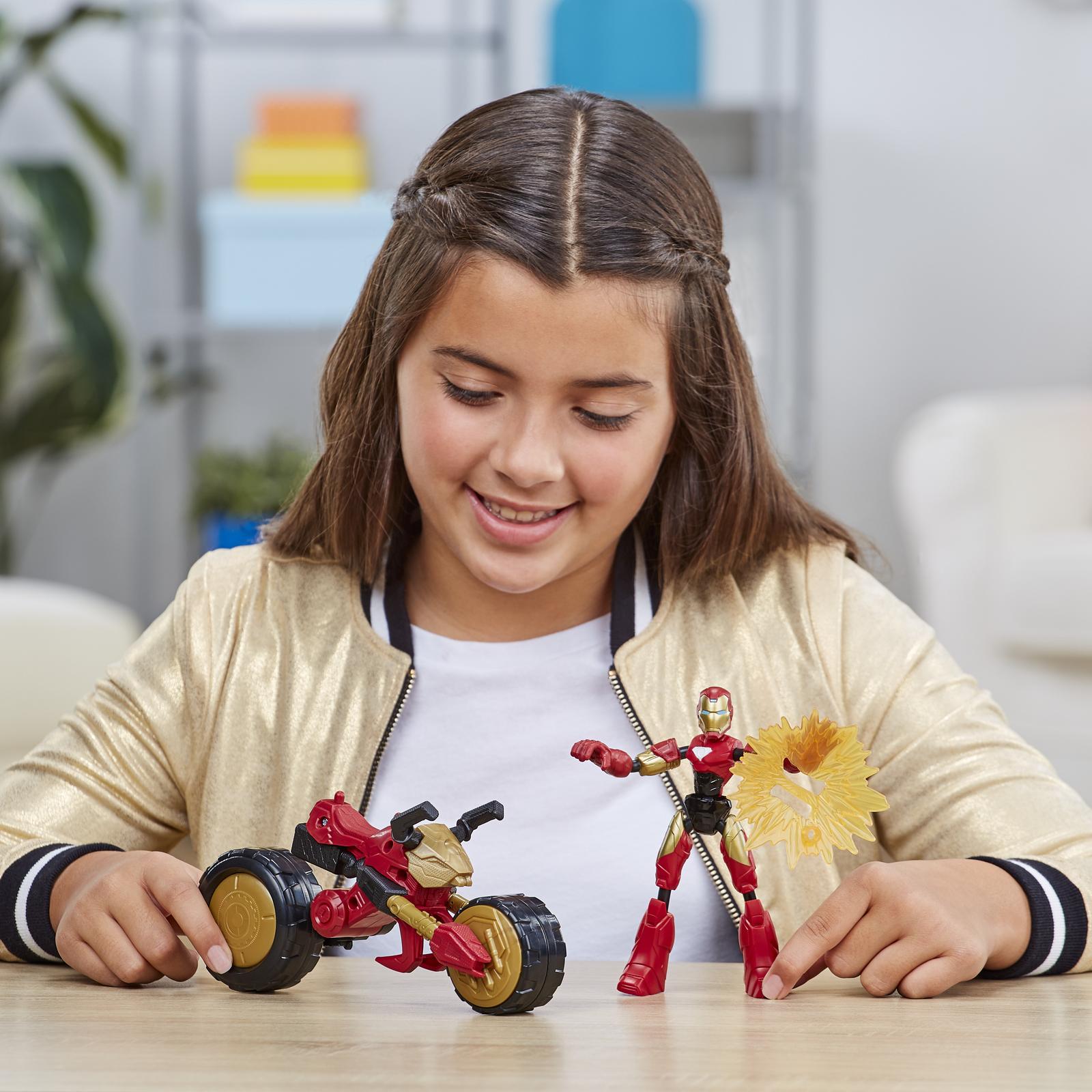 Набор игровой Hasbro (Marvel) Бенди Железный человек на мотоцикле F02445L0 - фото 10