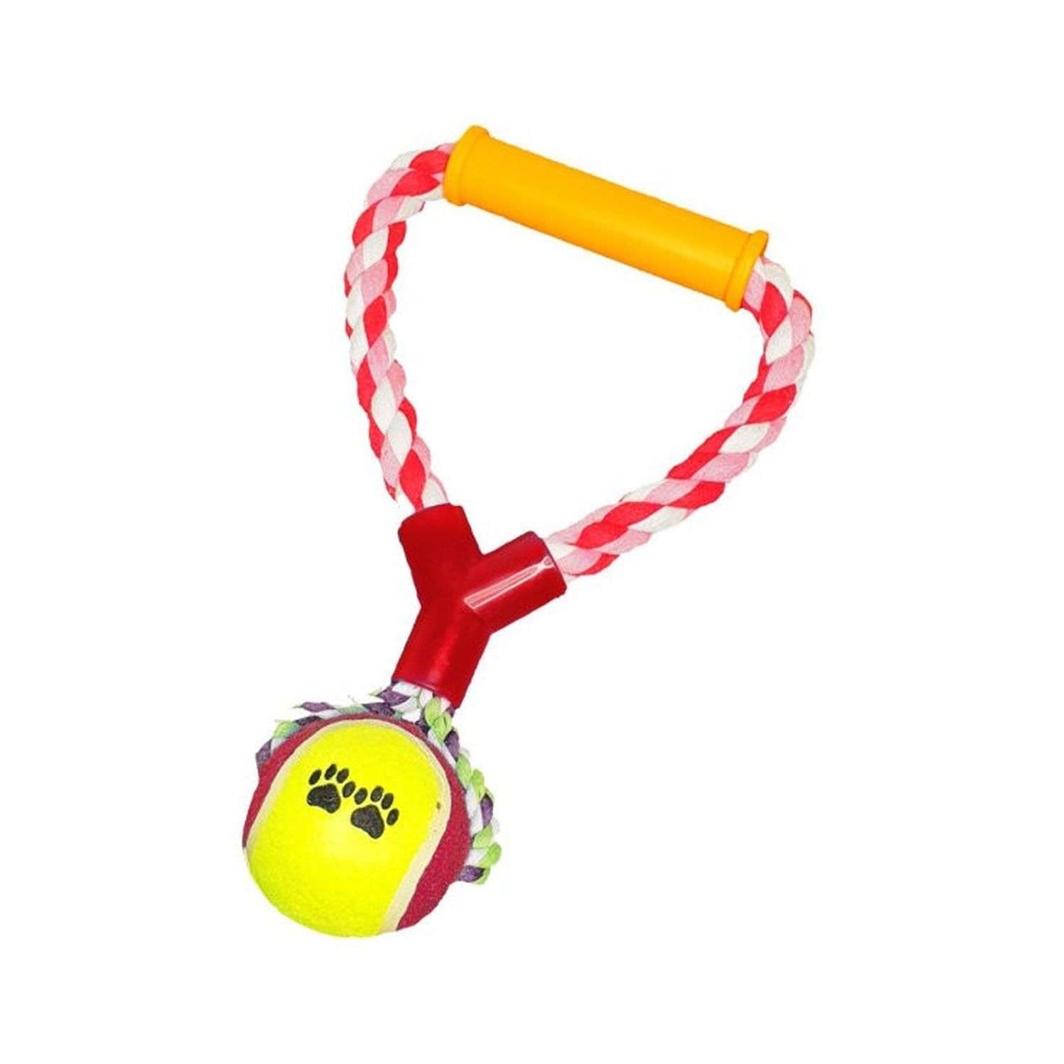 Игрушка для собак Uniglodis Цвет: красный желтый - фото 1