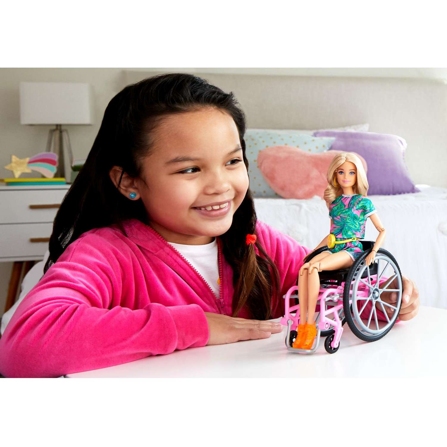 Кукла Barbie Игра с модой в инвалидном кресле GRB93 GRB93 - фото 13