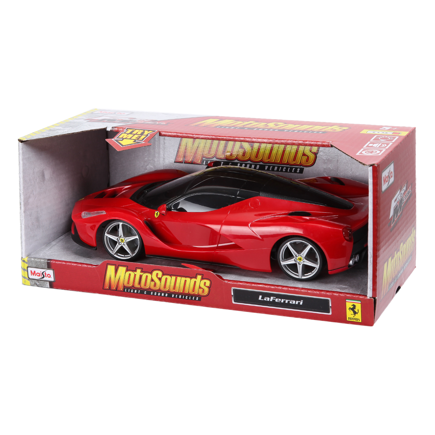 Автомобиль MAISTO Ferrari 1:24 красный 81234 - фото 2