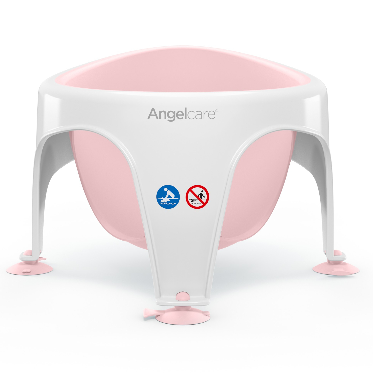 Сидение для купания ANGELCARE Bath ring светло-розовый - фото 8