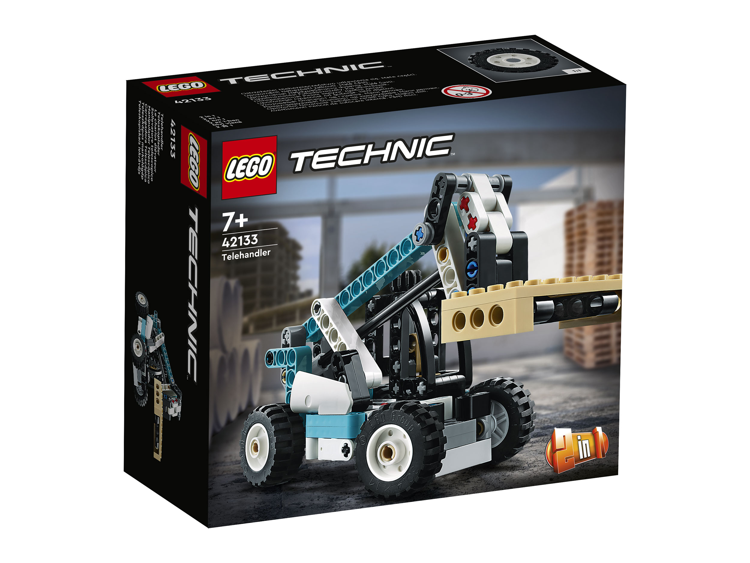 Конструктор LEGO Technic Telehandler Телескопический погрузчик - фото 9