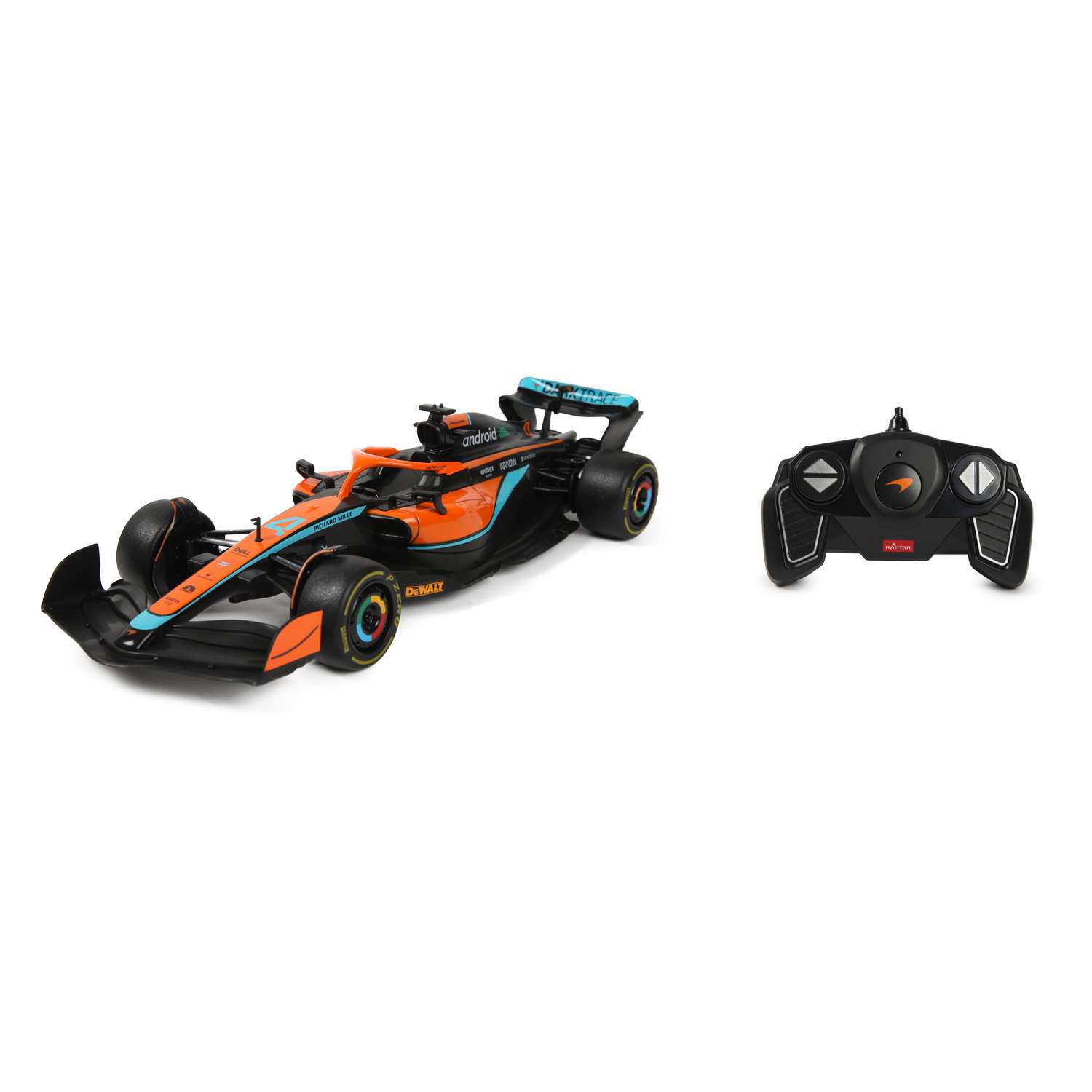 Машина Rastar РУ 1:18 McLaren F1 MCL36 Оранжевая 93300 - фото 1