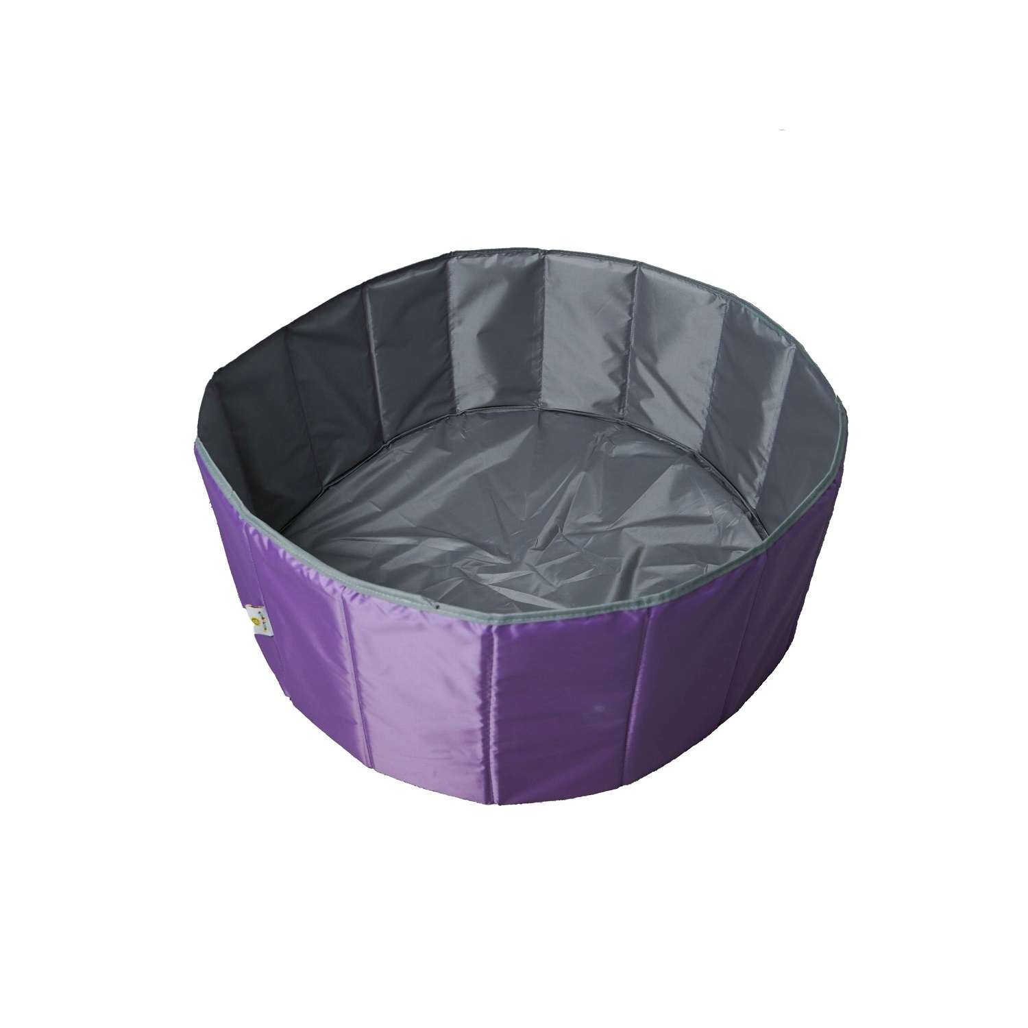 Сухой бассейн Пазитифчик складной фиолетовый 100х30 см - фото 1