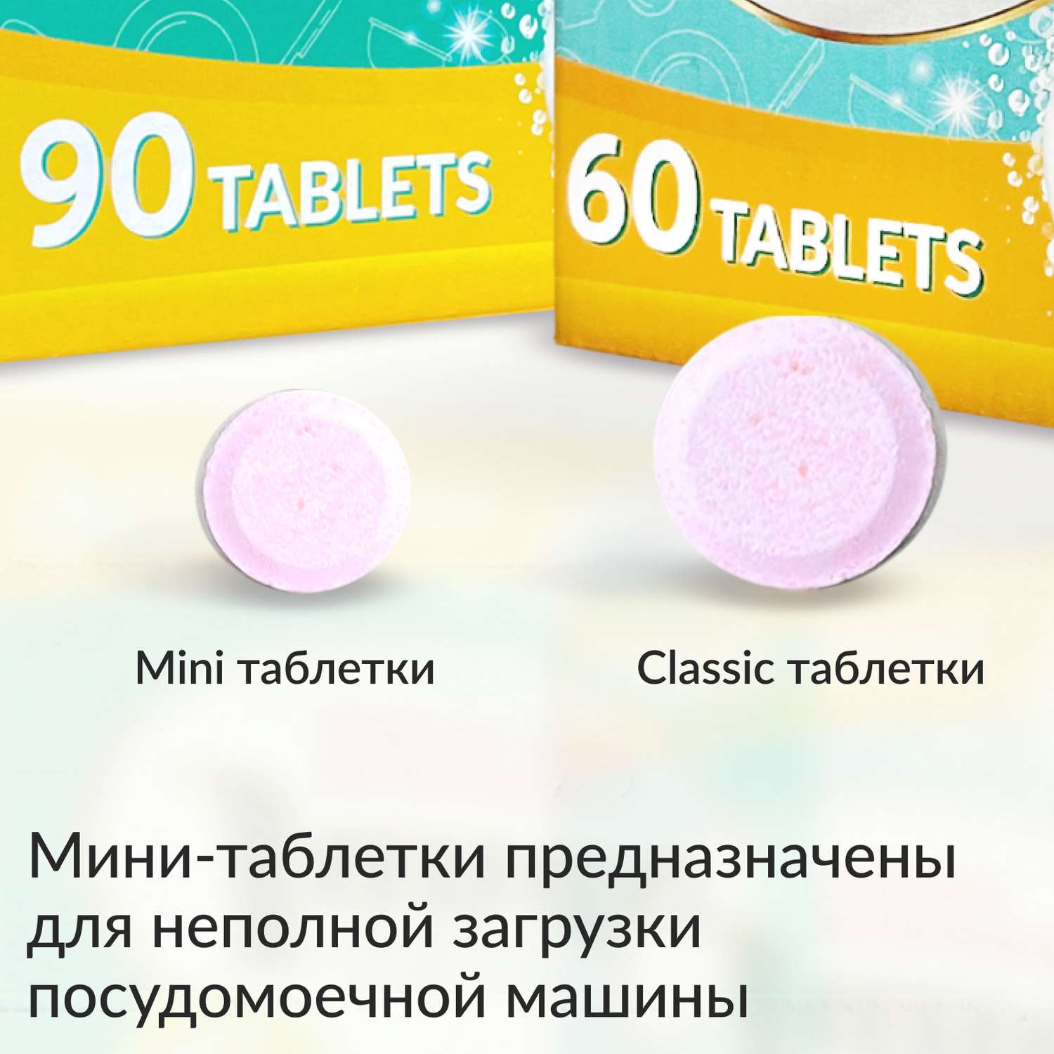 Таблетки для ПММ Jundo Vitamin C 90 шт в мини-формате 3 в 1 с витамином С и активным кислородом - фото 2