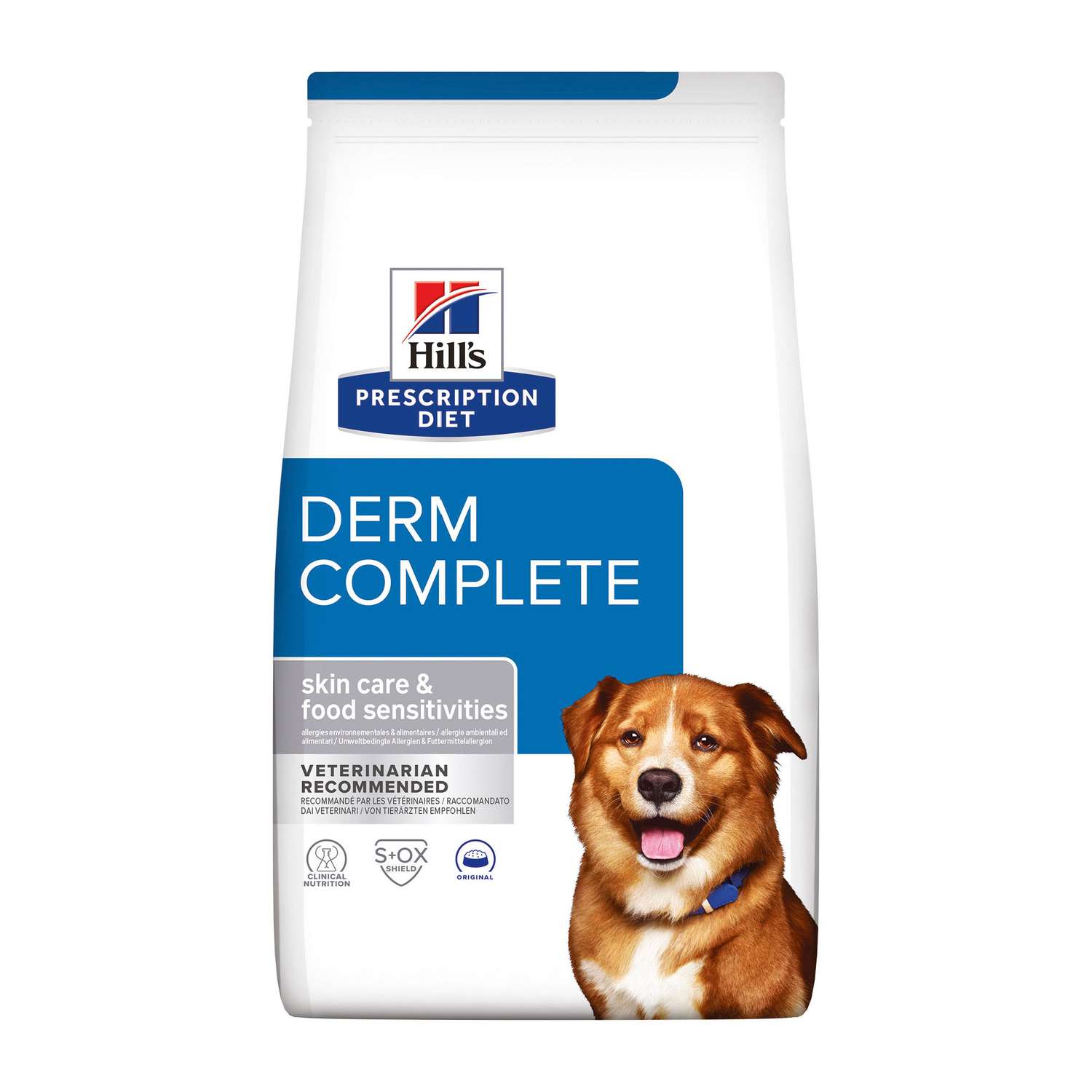 Корм для собак Hills 1.5кг Prescription Diet Derm Complete для взрослых собак при аллергии - фото 1