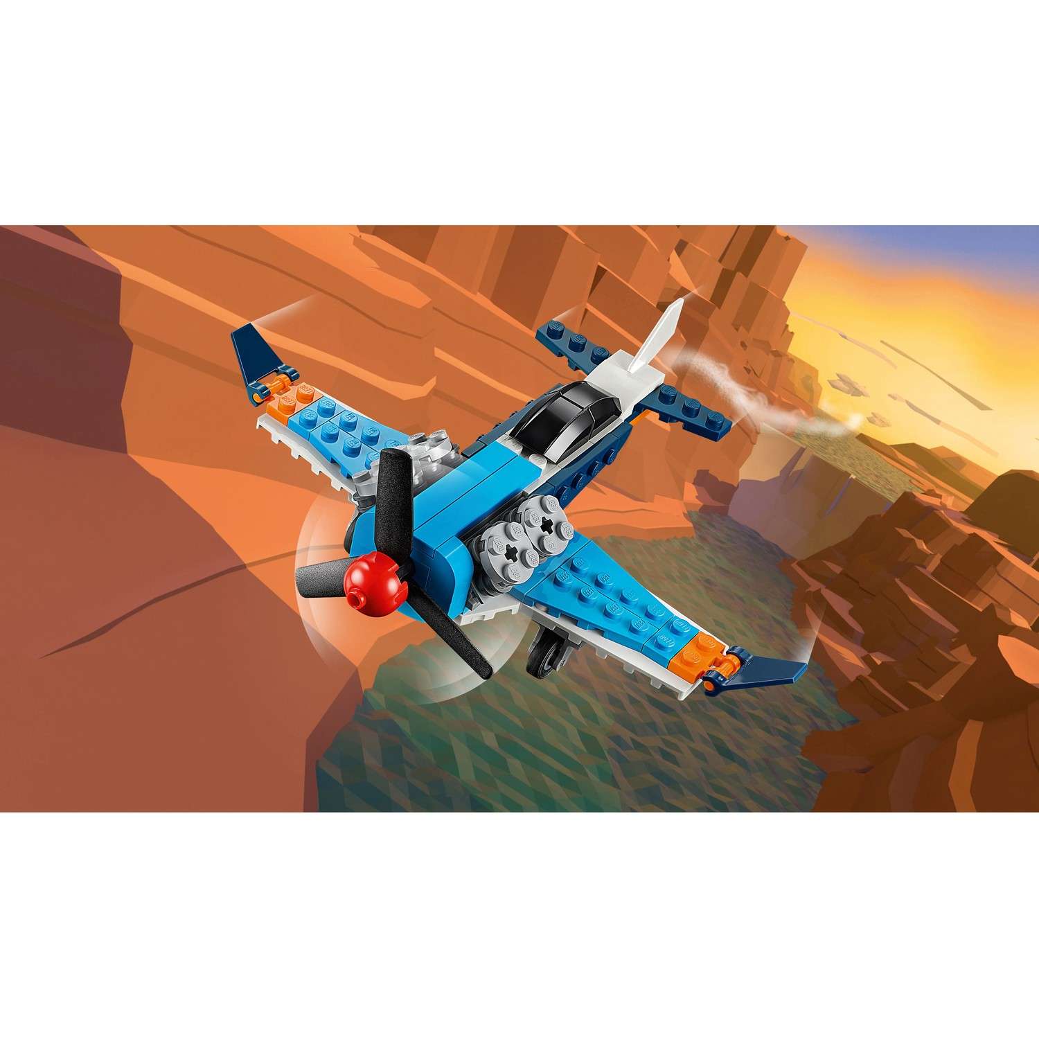 Конструктор LEGO Creator Винтовой самолет 31099 - фото 5