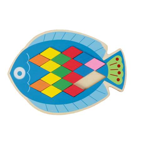 Мозаика-головоломка Лесная мастерская Рыбка