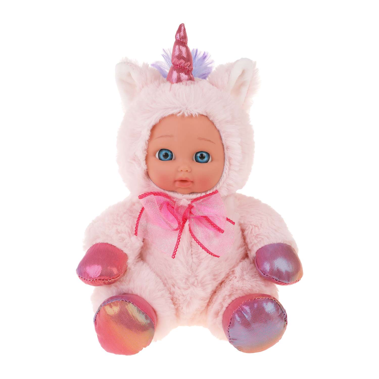Мягкая игрушка 2 в 1 Fluffy Family Единорожка-кукла - фото 4