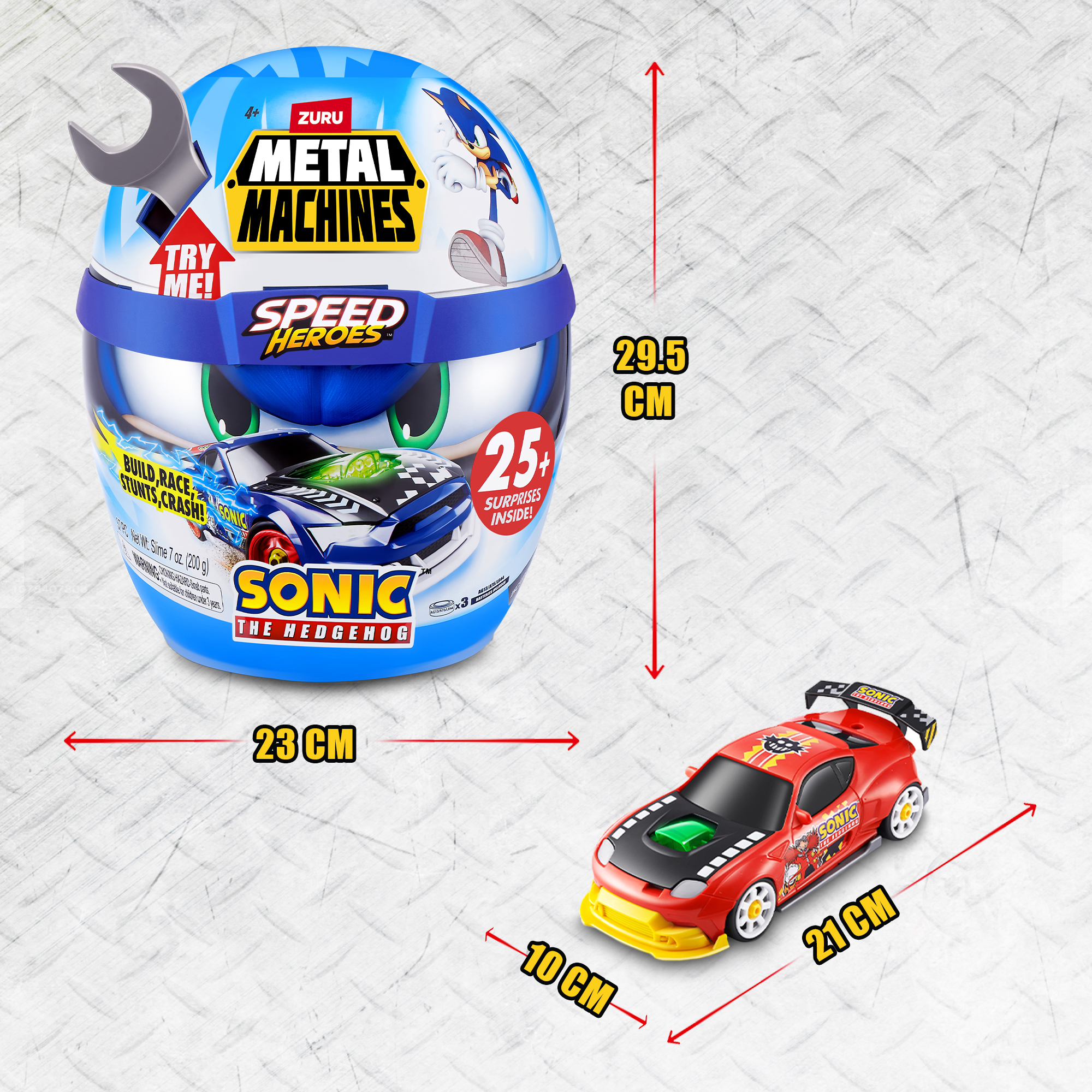 Шлем Metal Machines Speed heroes Sonic 67128 67128 - фото 3