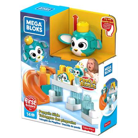 Набор игровой Mega Bloks Горки Пигвин GKX67