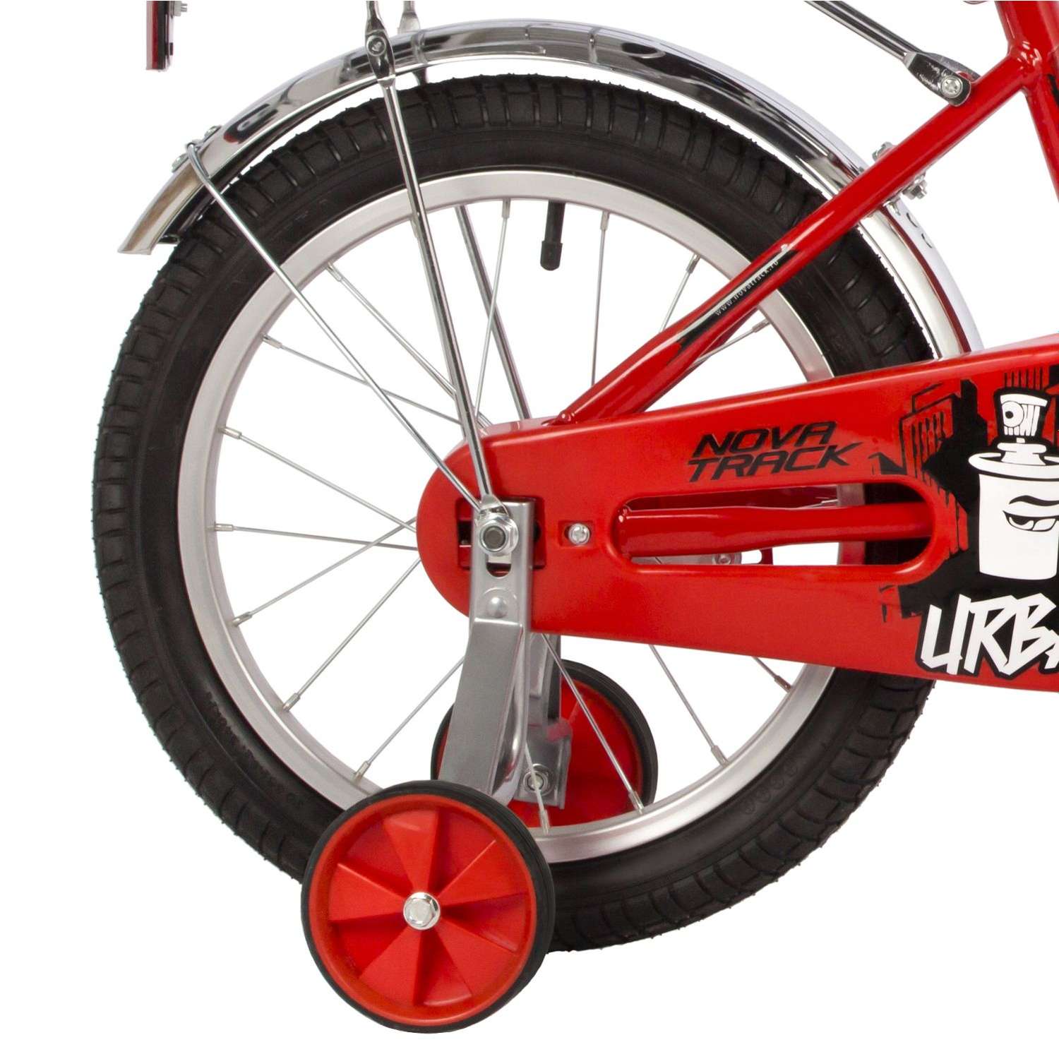 Велосипед 16 URBAN NOVATRACK красный - фото 5
