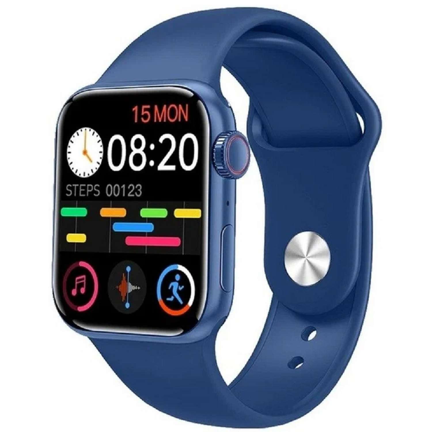Смарт-часы детские/женские CASTLELADY Умные часы LK 7 Pro Max 45мм blue - фото 1