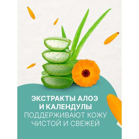 Мыло для интимной гигиены Ola! Silk Sense с экстрактами алоэ и календулы 190 мл