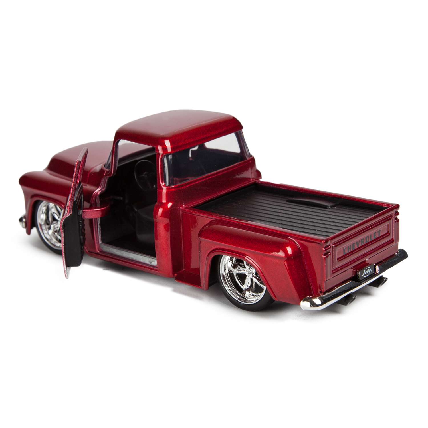 Машинка Jada 1:32 1955 Chevy Stepside Pick Up-Free Rolling 97010 97010 - фото 4