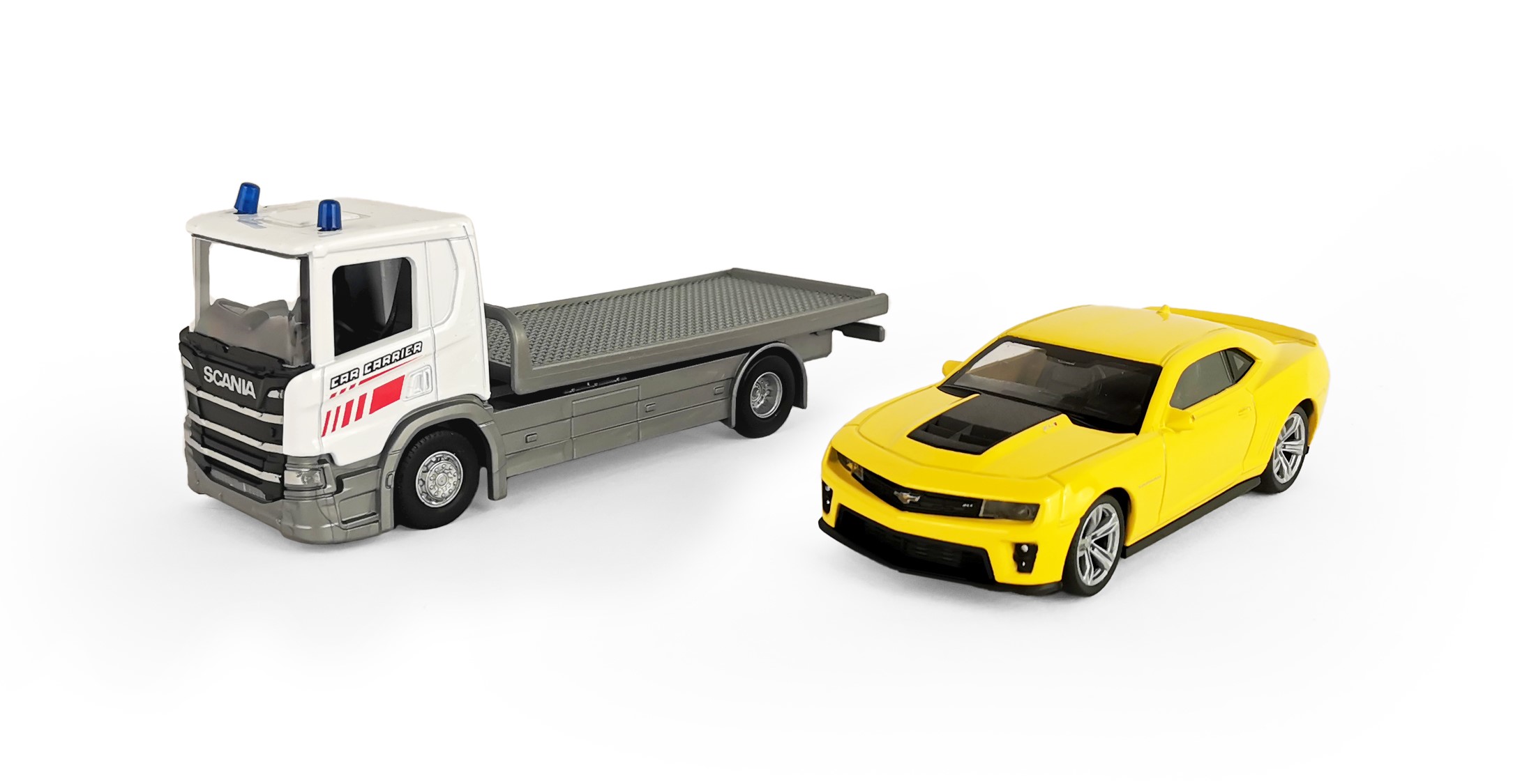 Набор WELLY Модели машин грузовик Scania 1:57 Chevrolet Camaro ZL1 1:43  купить по цене 1599 ₽ в интернет-магазине Детский мир