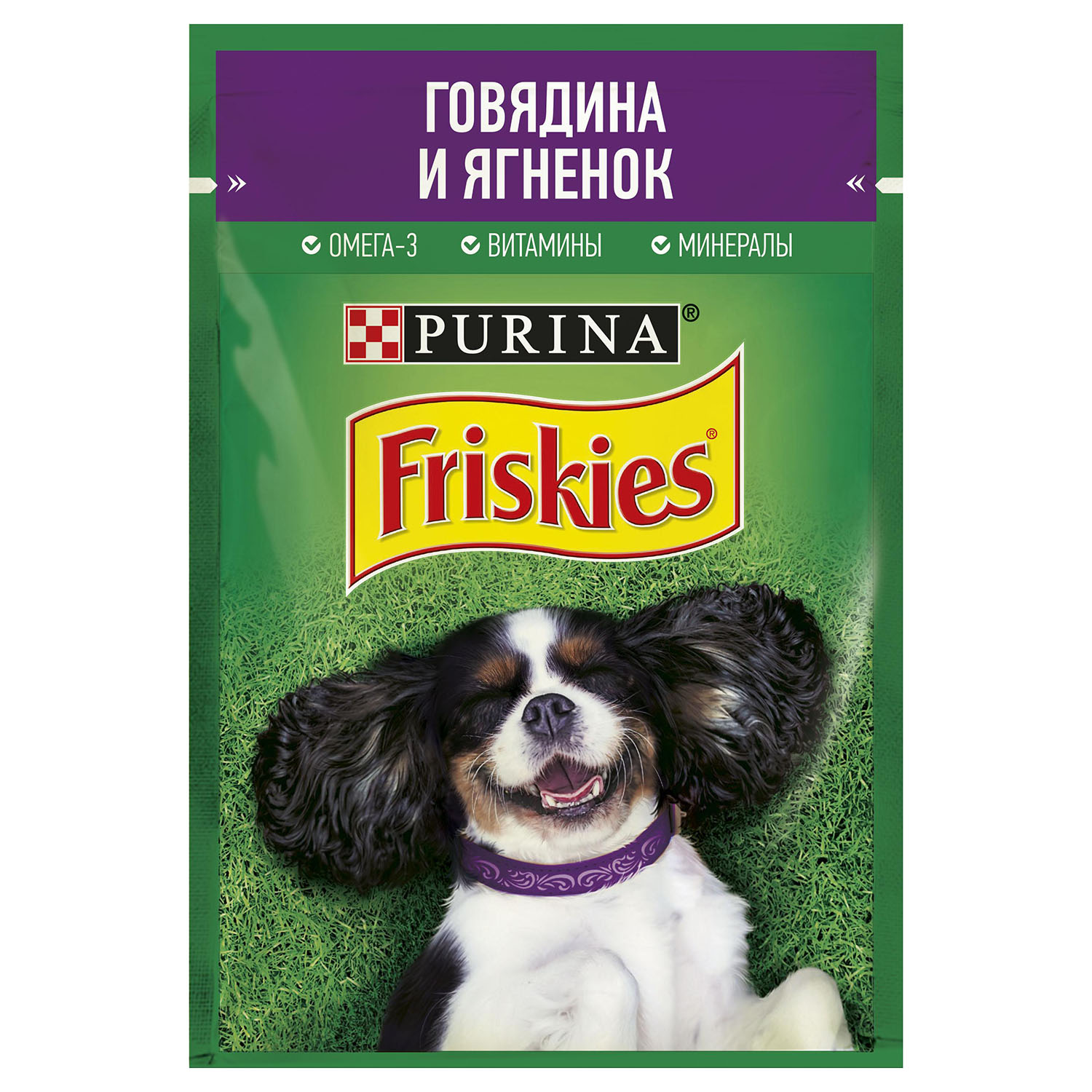 Влажный корм для собак Friskies 0.085 кг (полнорационный) - фото 1