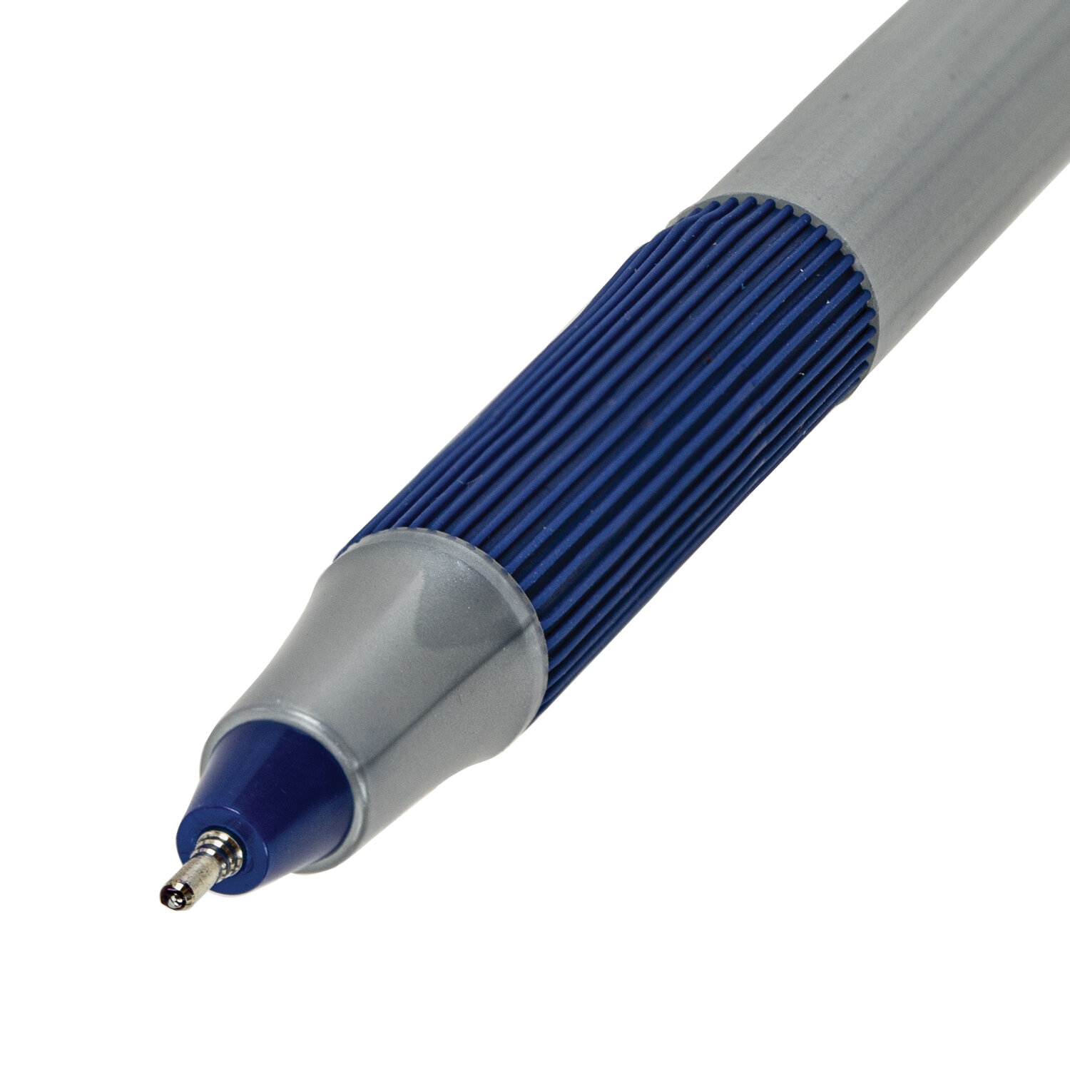 Ручки Brauberg шариковые синие набор 12 шт тонкие для школы - фото 6