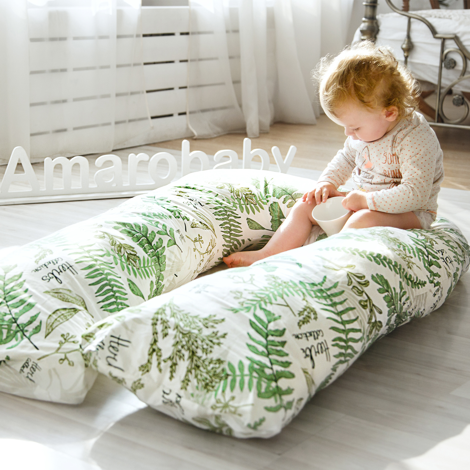 Подушка для беременных Amarobaby Африка U-образная ABDM-40U-G - фото 13