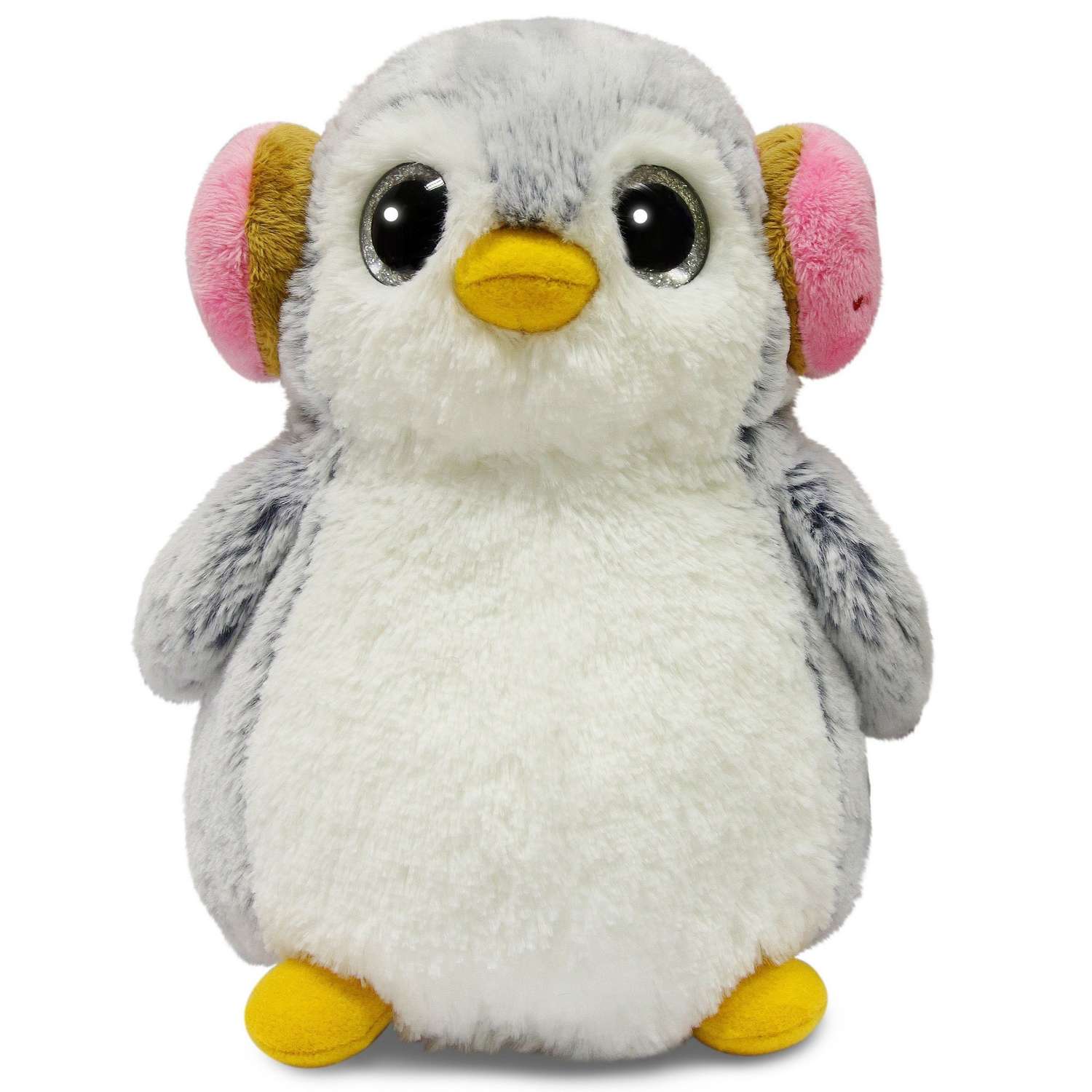 Игрушка мягкая Aurora Пингвин в наушниках 161476D - фото 2