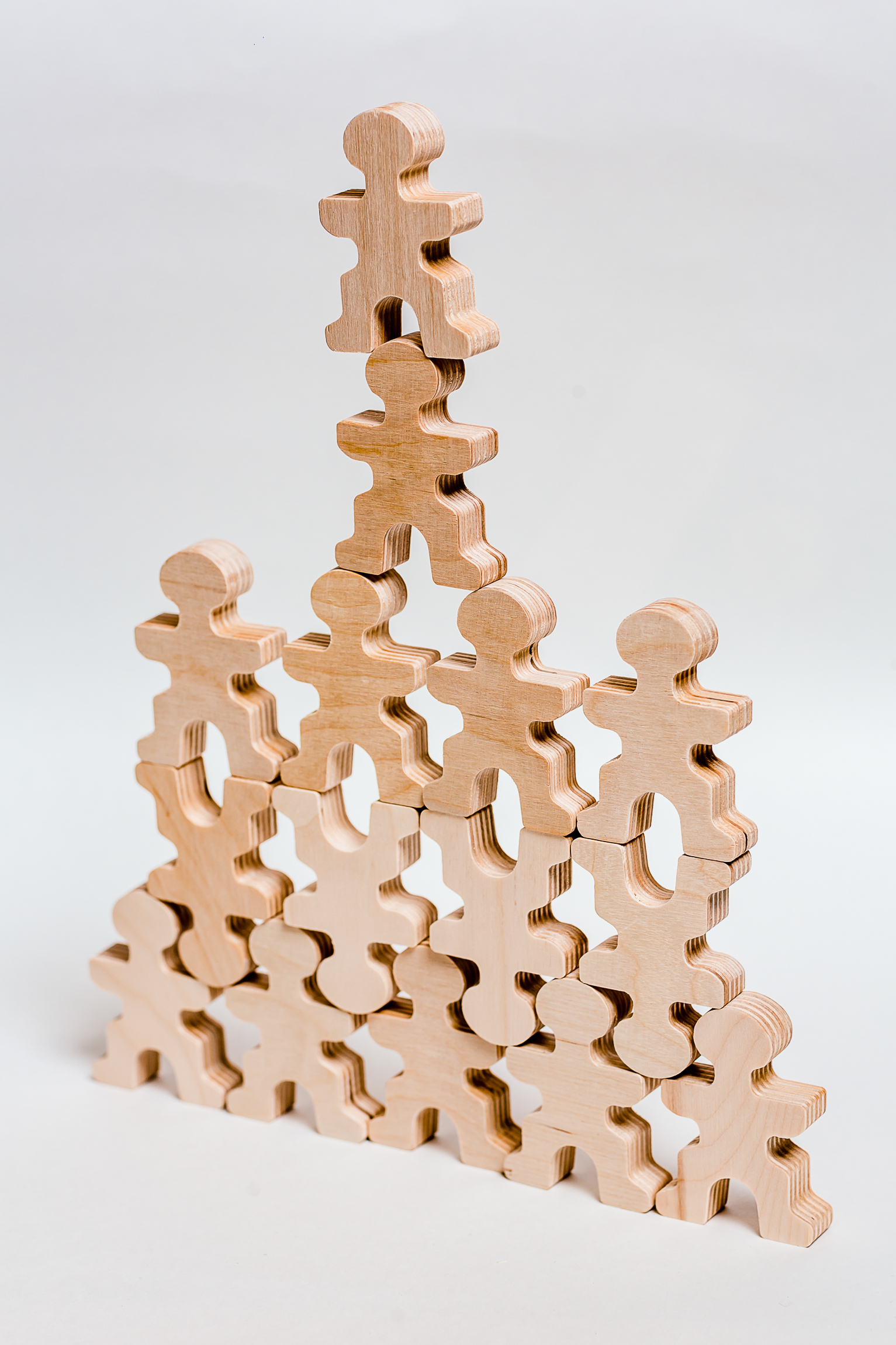Настольная игра Wood Kubik Башня балансир акробаты человечки - фото 15