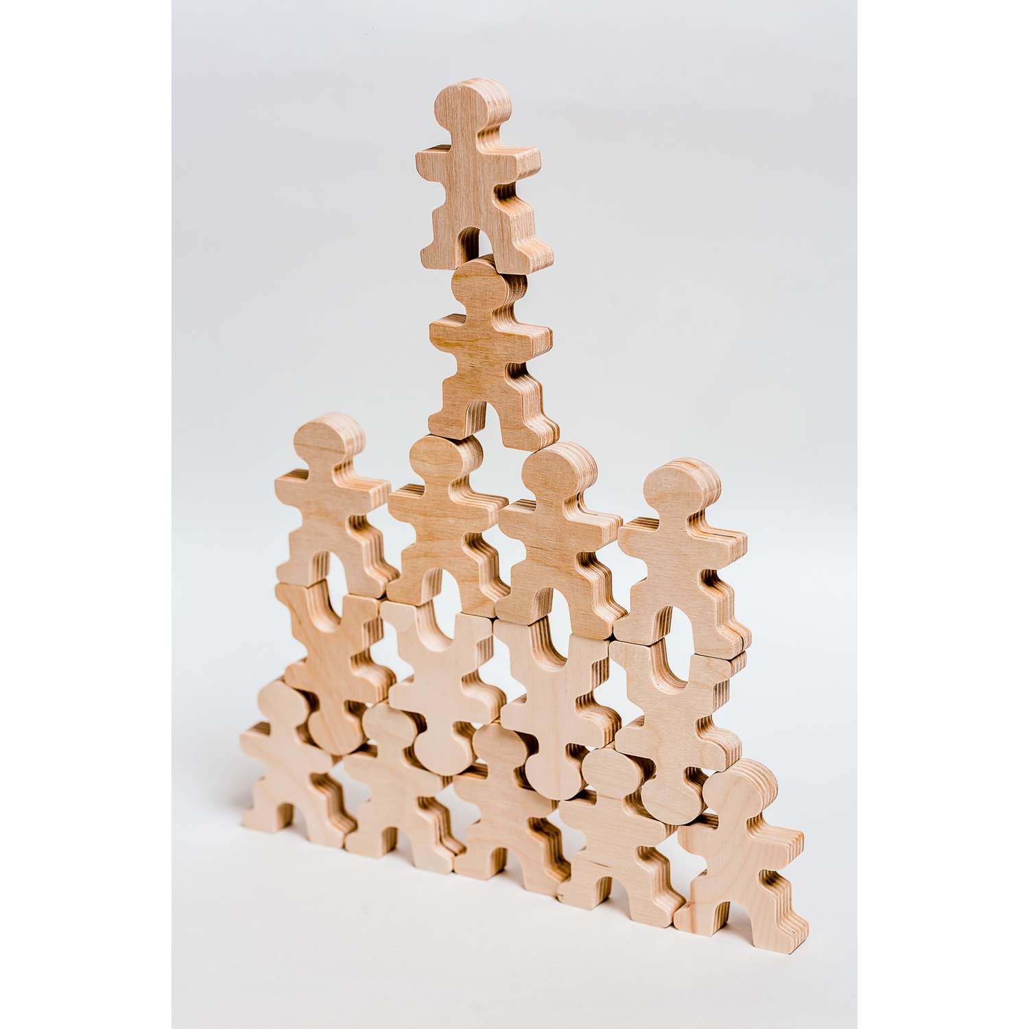 Настольная игра Wood Kubik Башня балансир акробаты человечки - фото 15