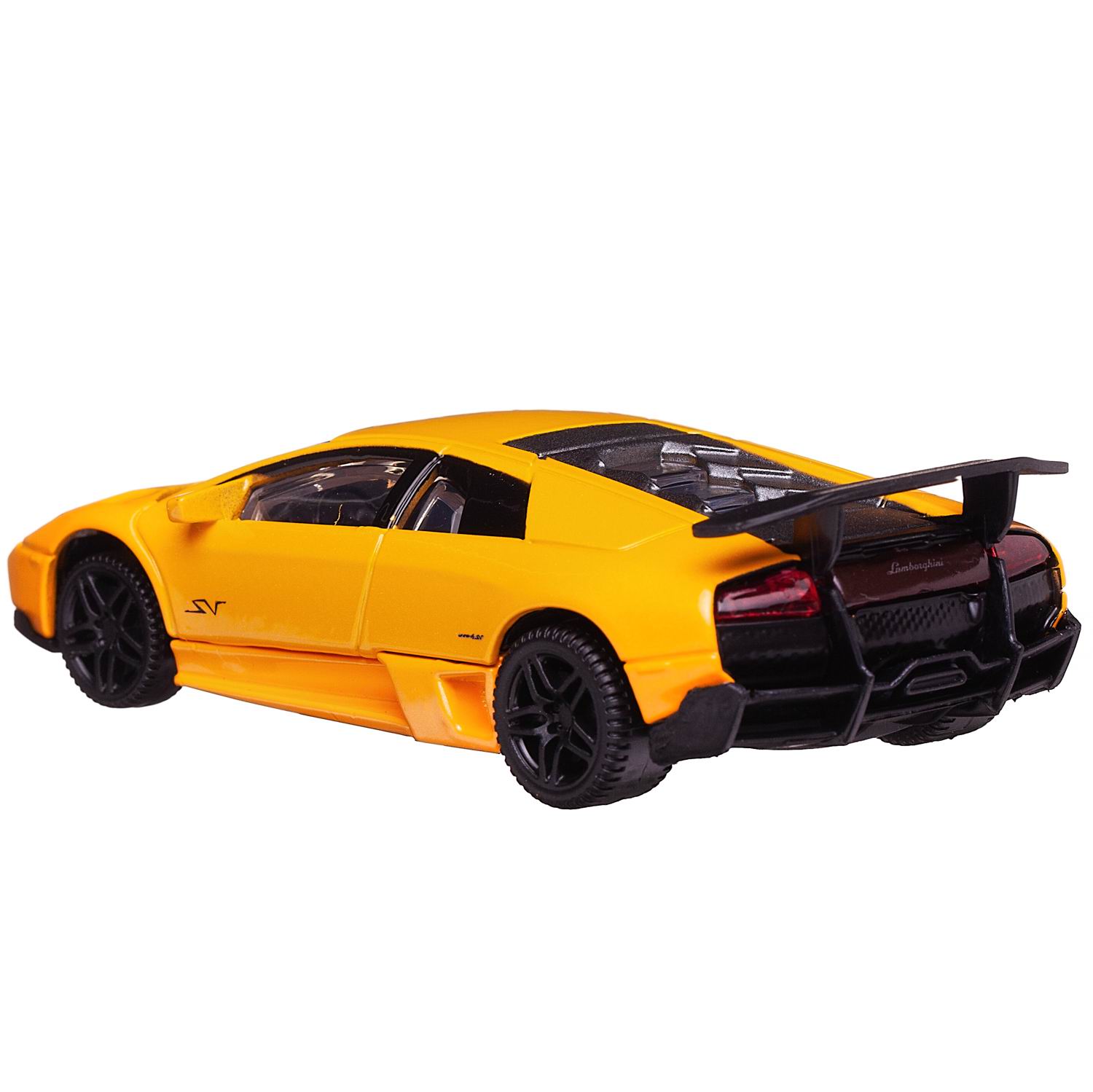 Автомобиль Rastar Lamborghini 1:43 без механизмов желтый 39500Y - фото 6