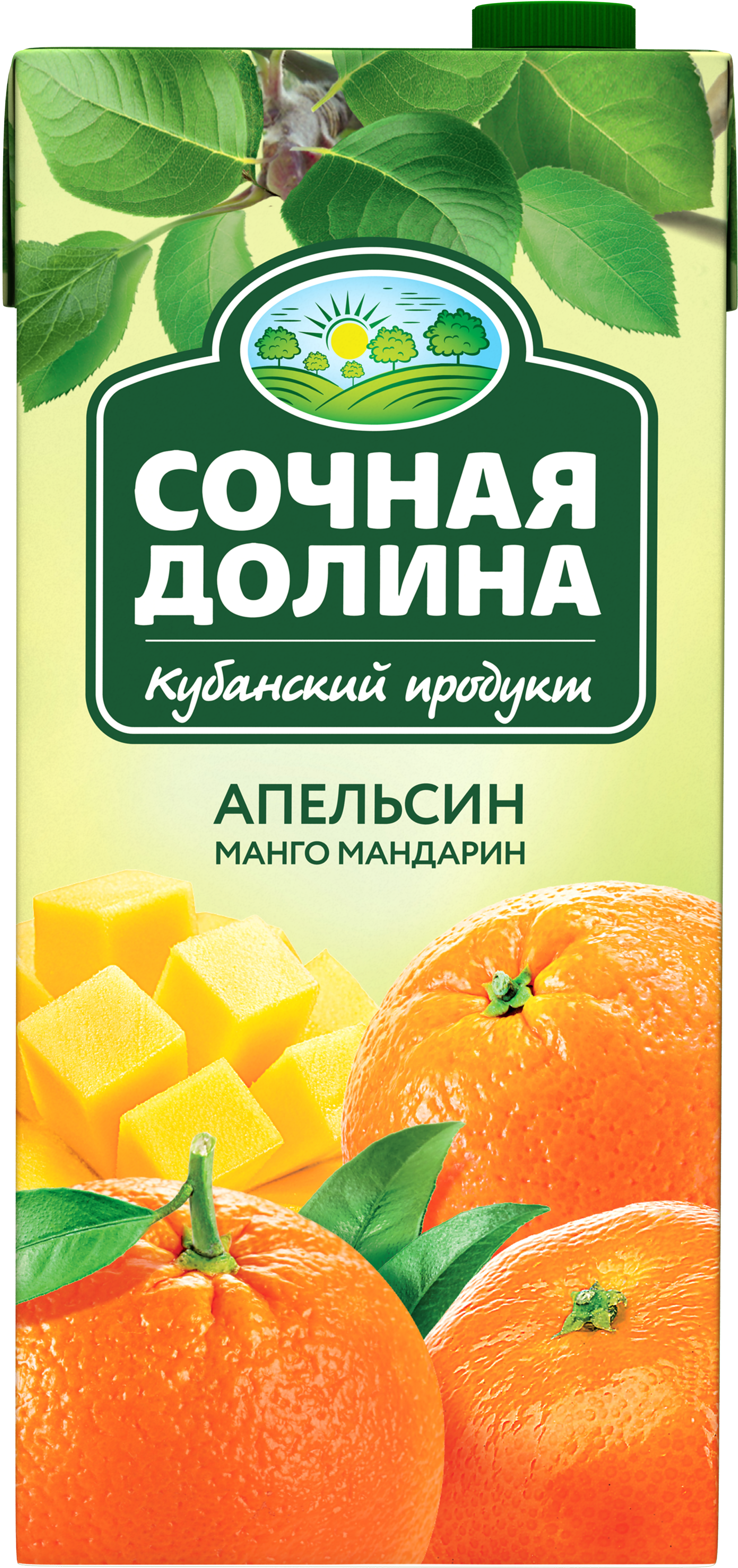 Сокосодержащий напиток Сочная Долина Апельсин Манго Мандарин 0.95 л х 6 шт - фото 4