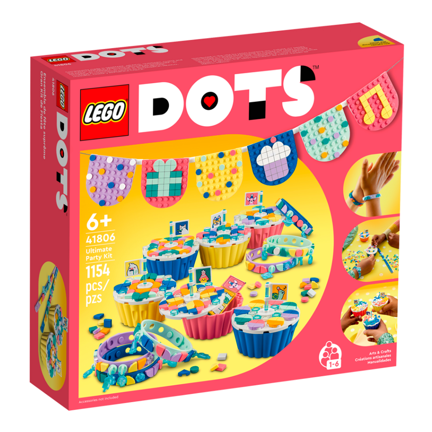 Конструктор детский LEGO Dots Большой набор для вечеринки 41806 - фото 6